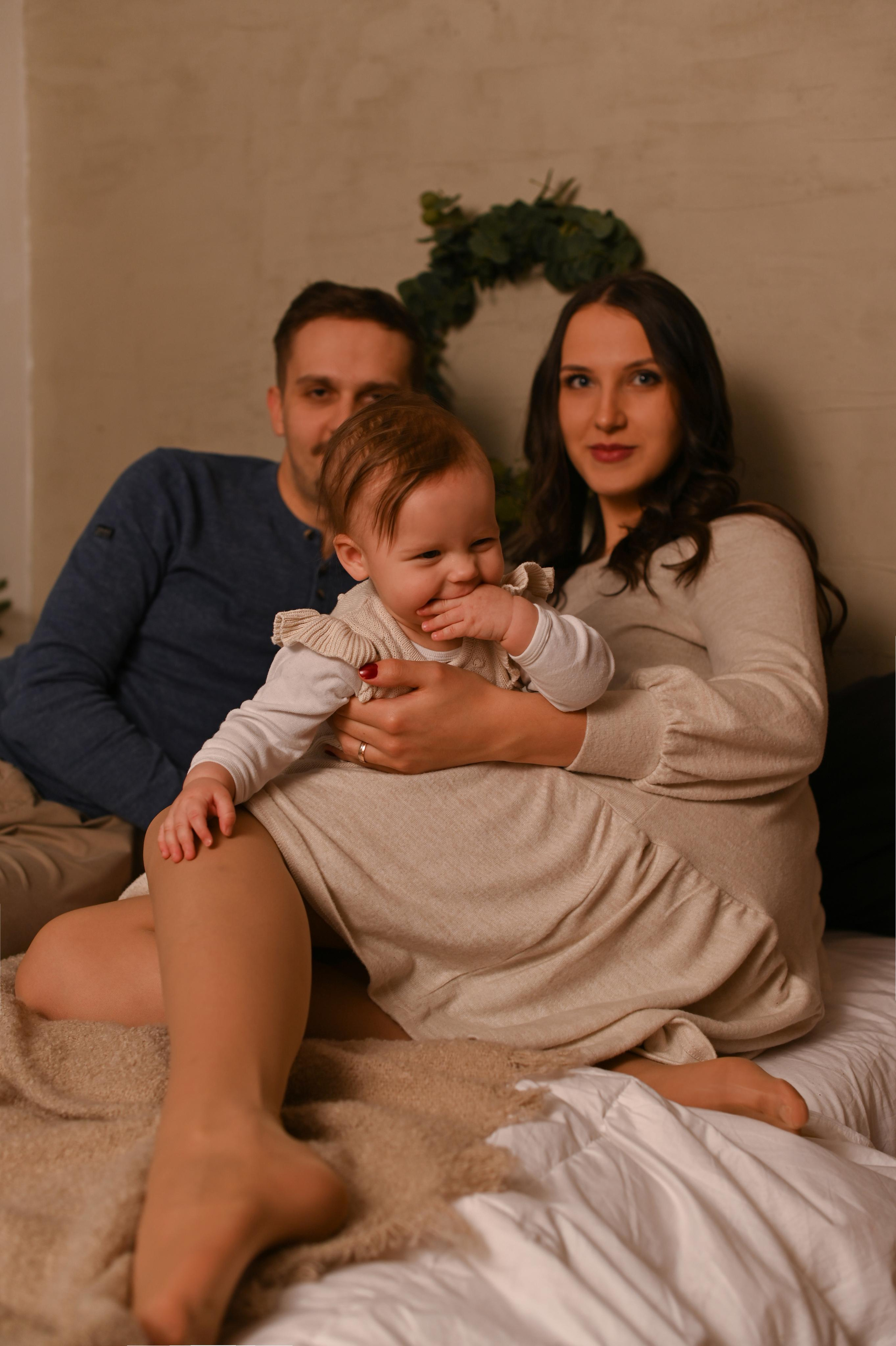 Первая рождественская съемка малышки. Детский и семейный фотограф в финляндии дина пулкка. контент фотограф