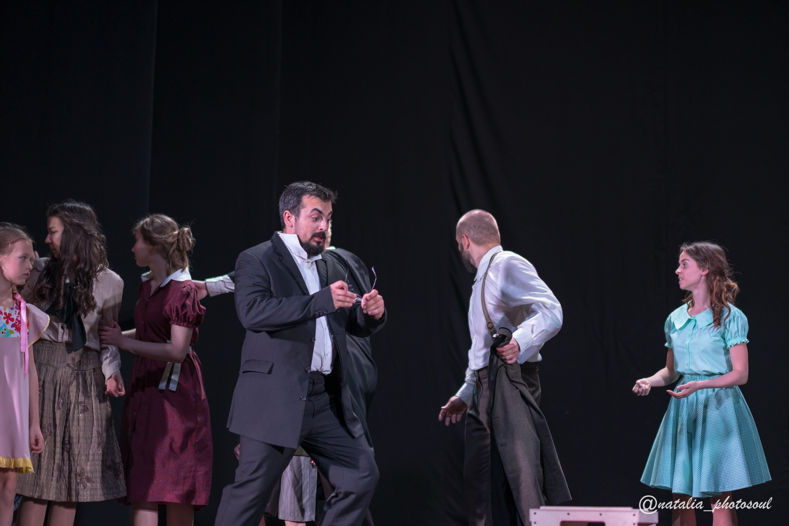 Performance “Our Town” School and Theater “Artist”. Photographer in Seoul Dobrokvashina Natalya