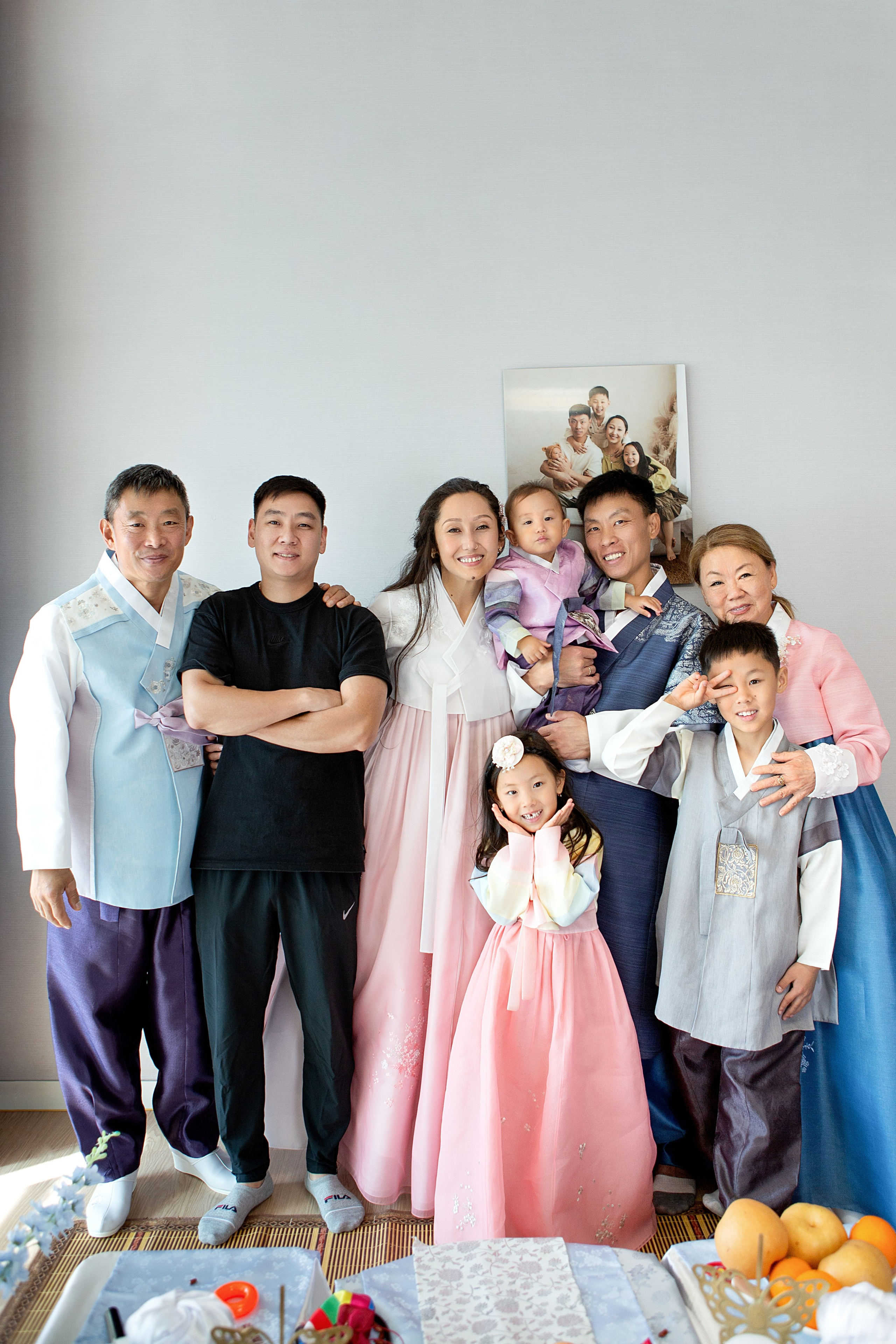 Айсар дома. Фотограф беременности, ньюборн и годовасиков в Корее Жанна Хан