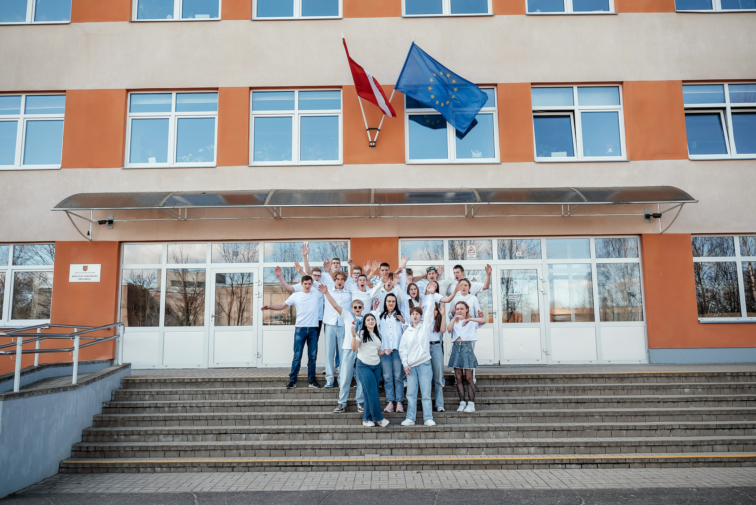 Varavīksnes vidusskola. Ваш фотограф в Латгалии — Александра Юхневича!