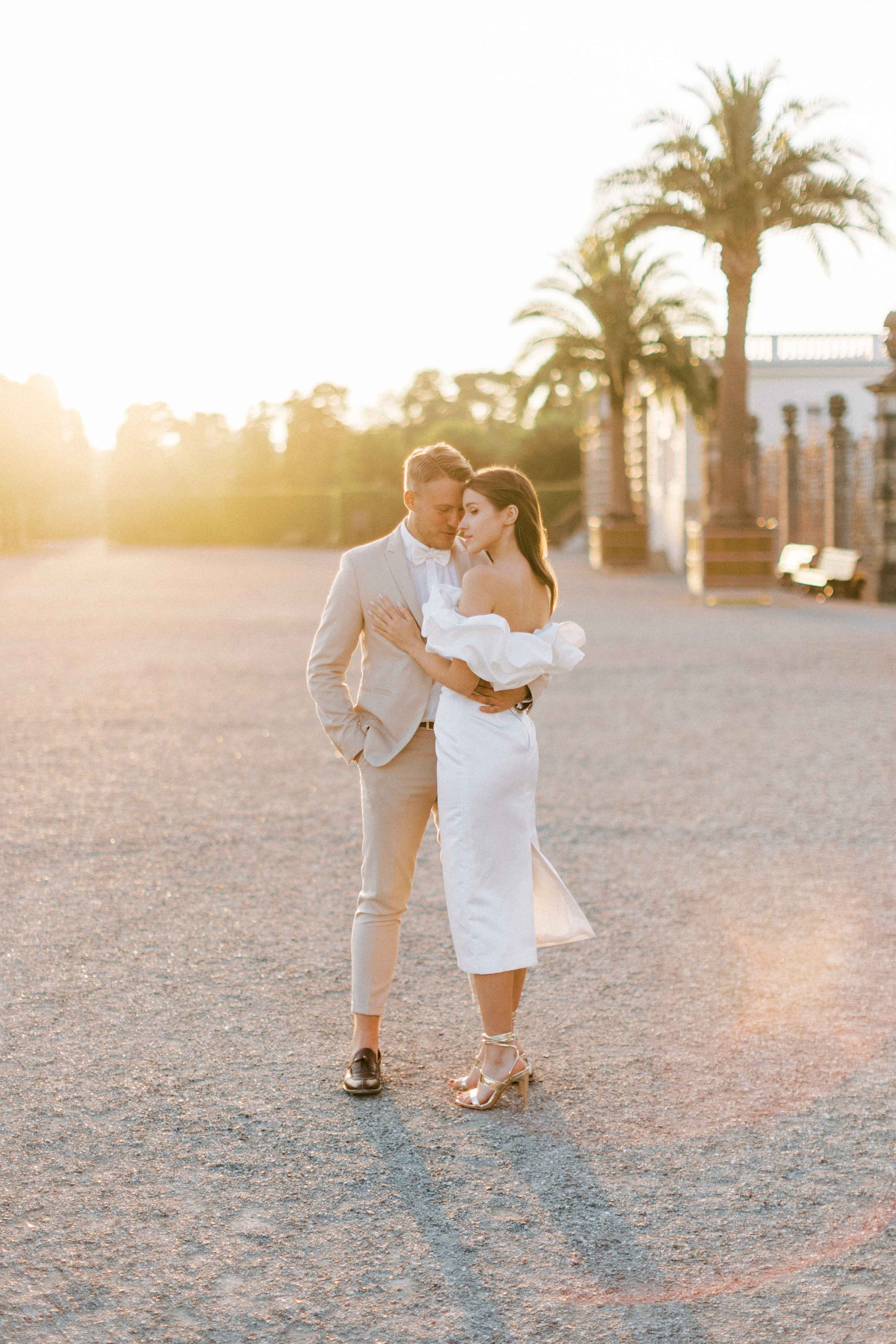 After Wedding Shoot at Sunset