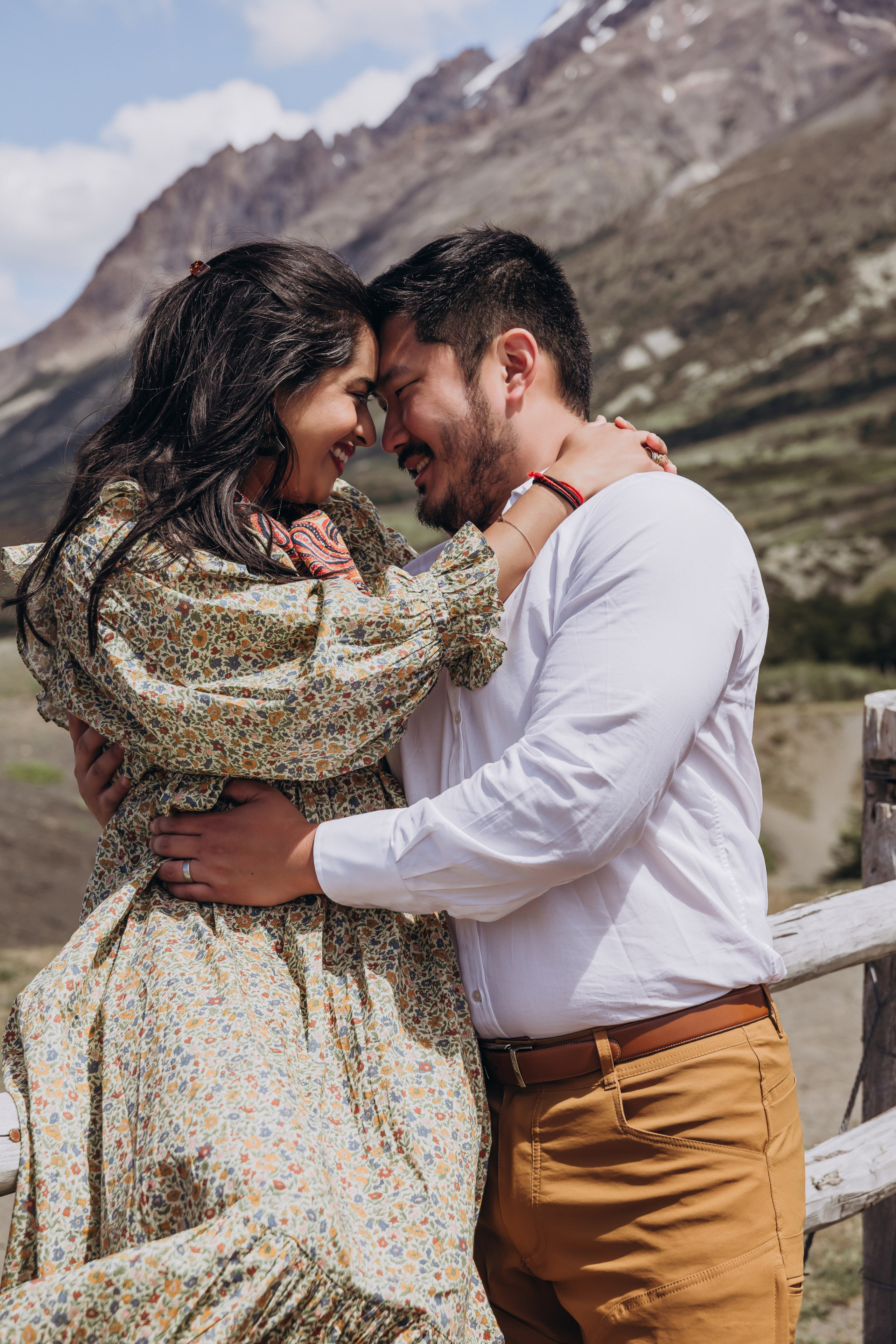 T+C. Elopement in Patagonia. Fotógrafa familiar Santiago y Chile Anna Almazova