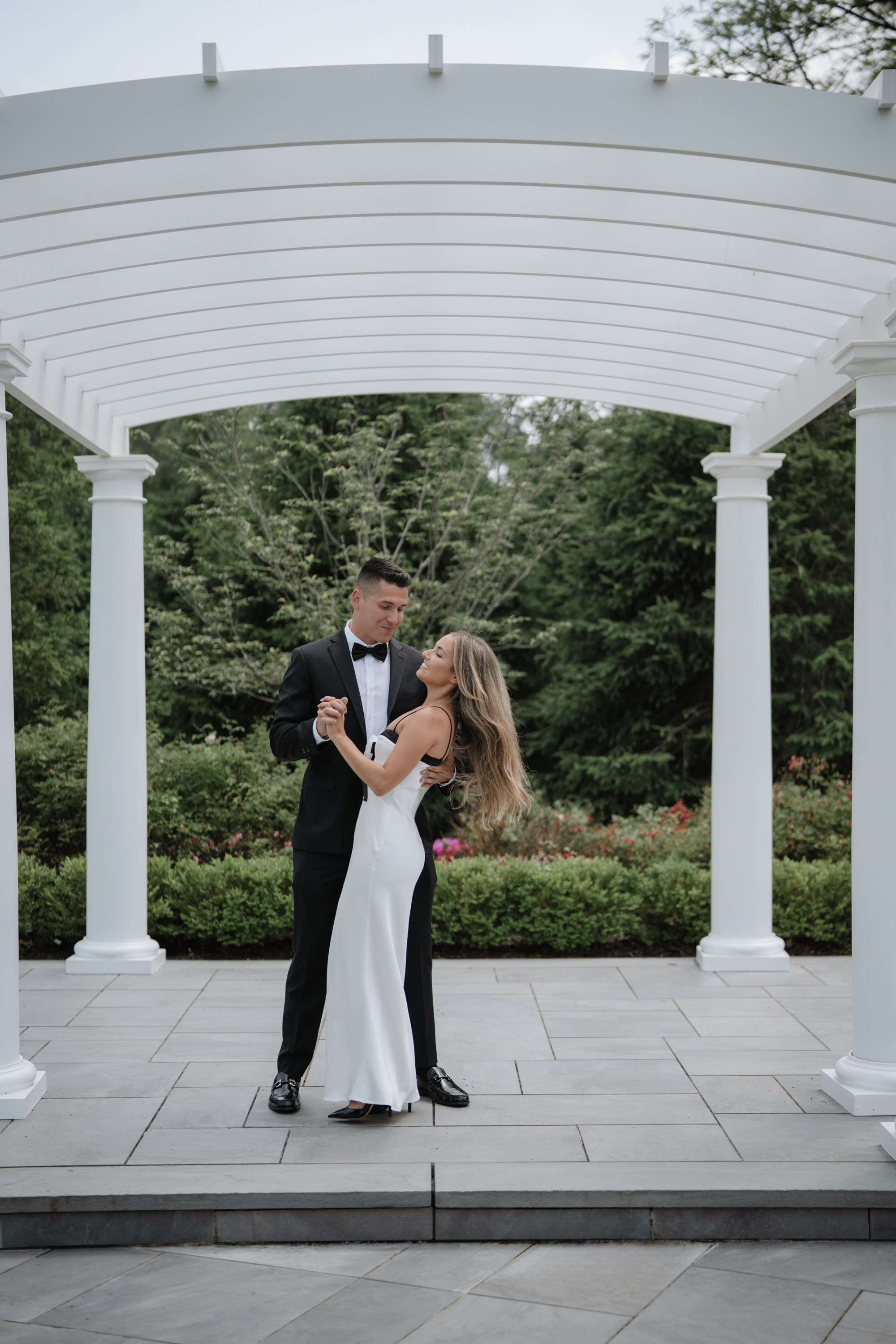 Engagement photo shoot at the hotel. Portrait and wedding photographer in New York