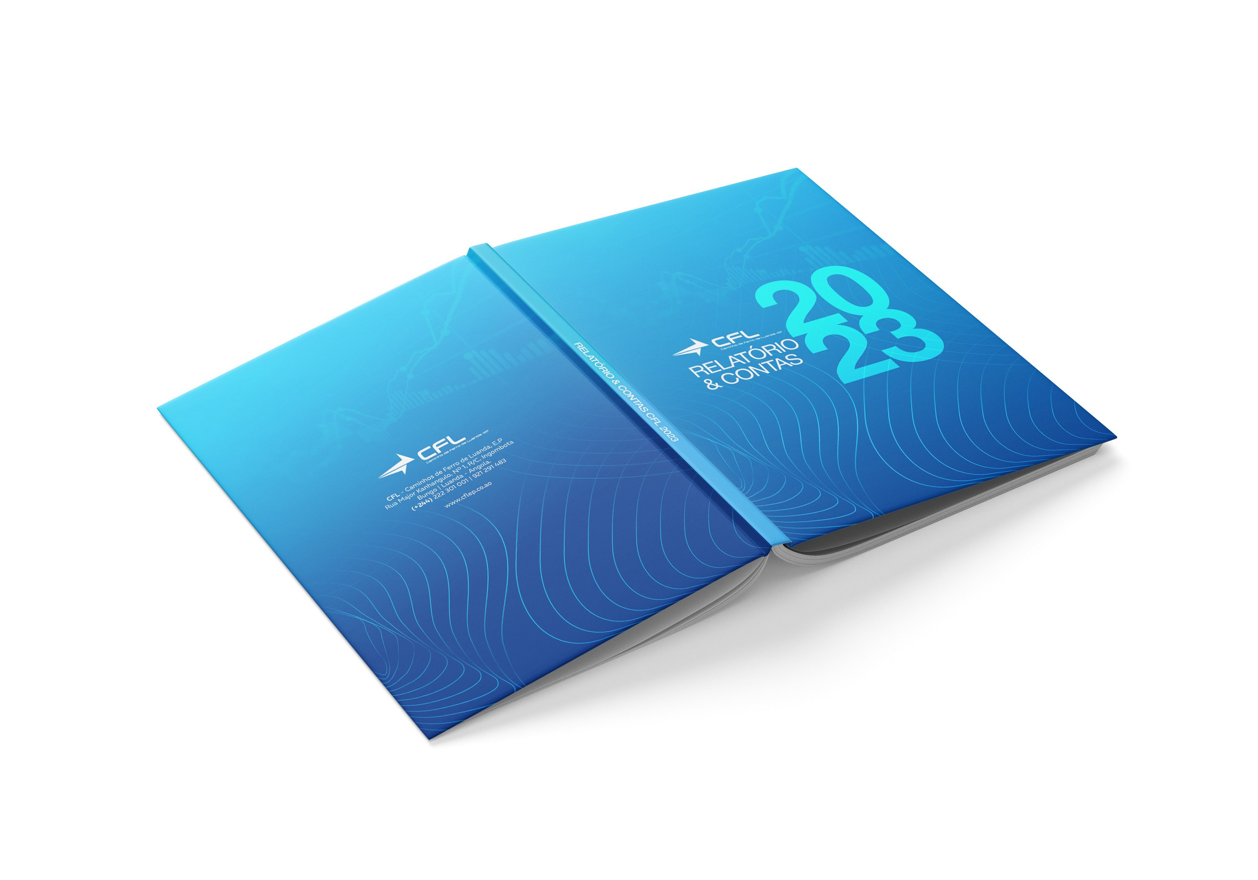 Relatório & Contas CFL 2023 — Concepção Visual