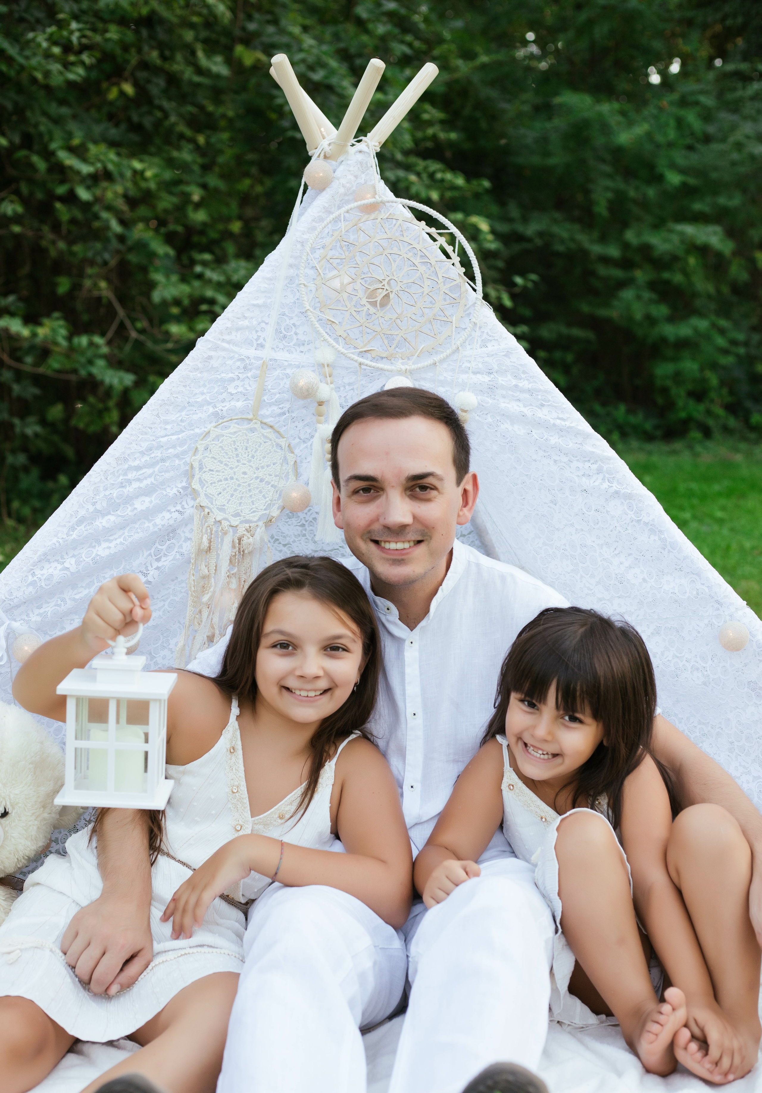 Jennifer e la sua bellissima famiglia. Luci e Capricci Photography