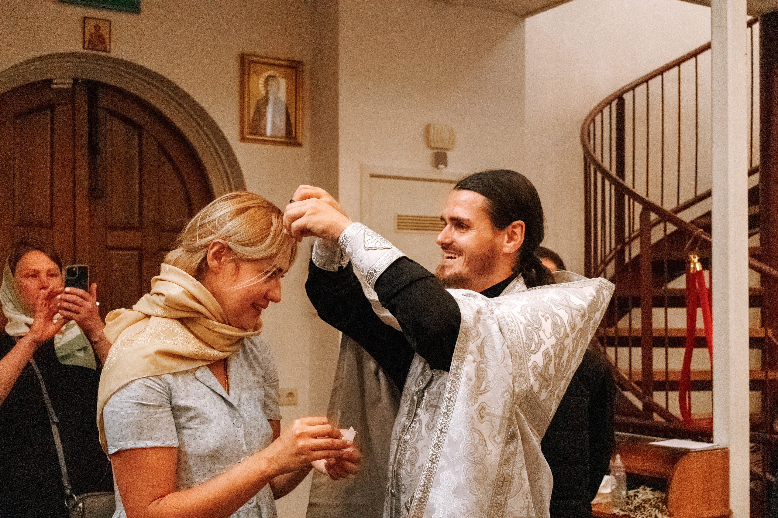 Sacrament of baptism. Photographer in the Den Haag Rotterdam Amsterdam Osypenko Oksana
