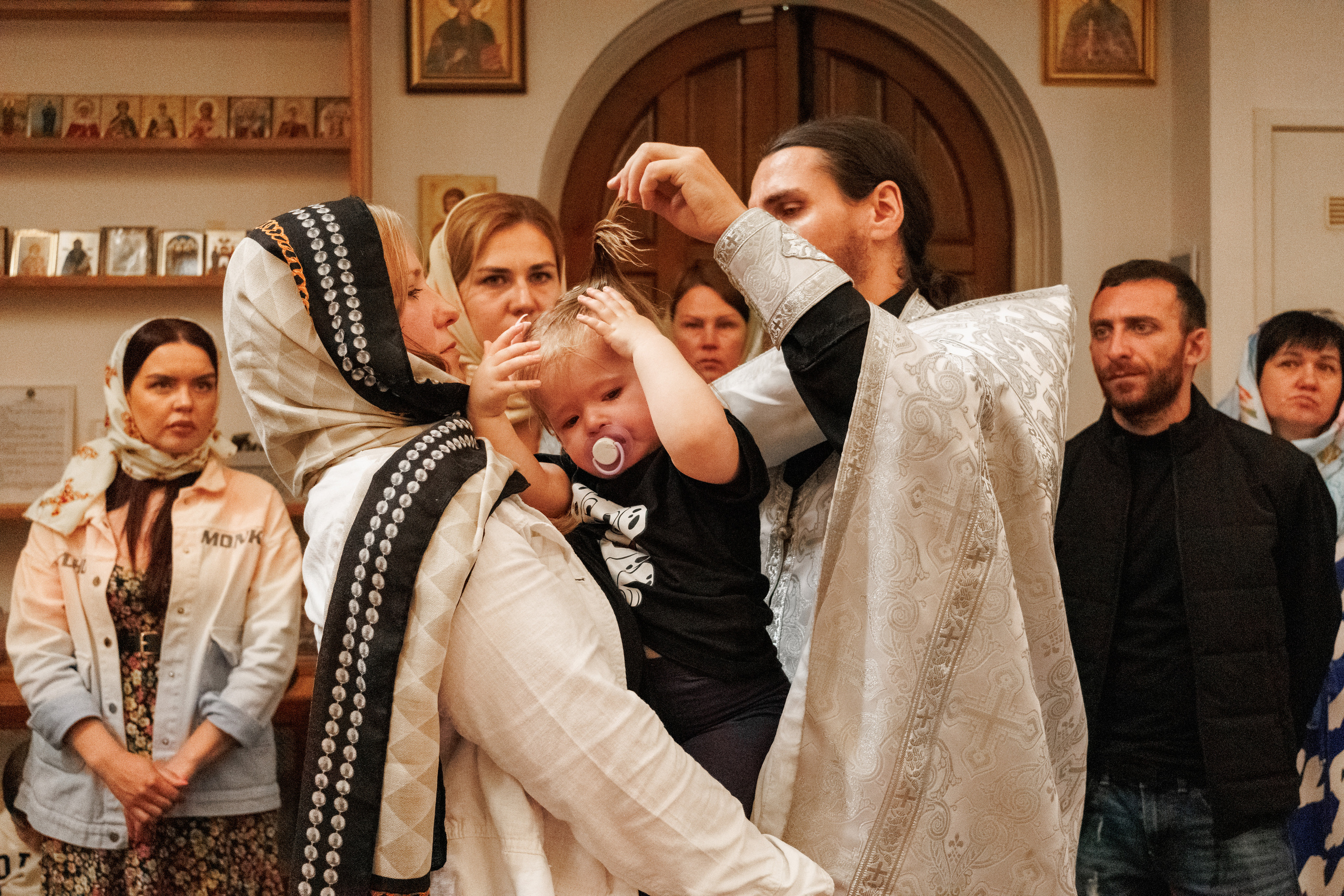 Sacrament of baptism. Photographer in the Den Haag Rotterdam Amsterdam Osypenko Oksana