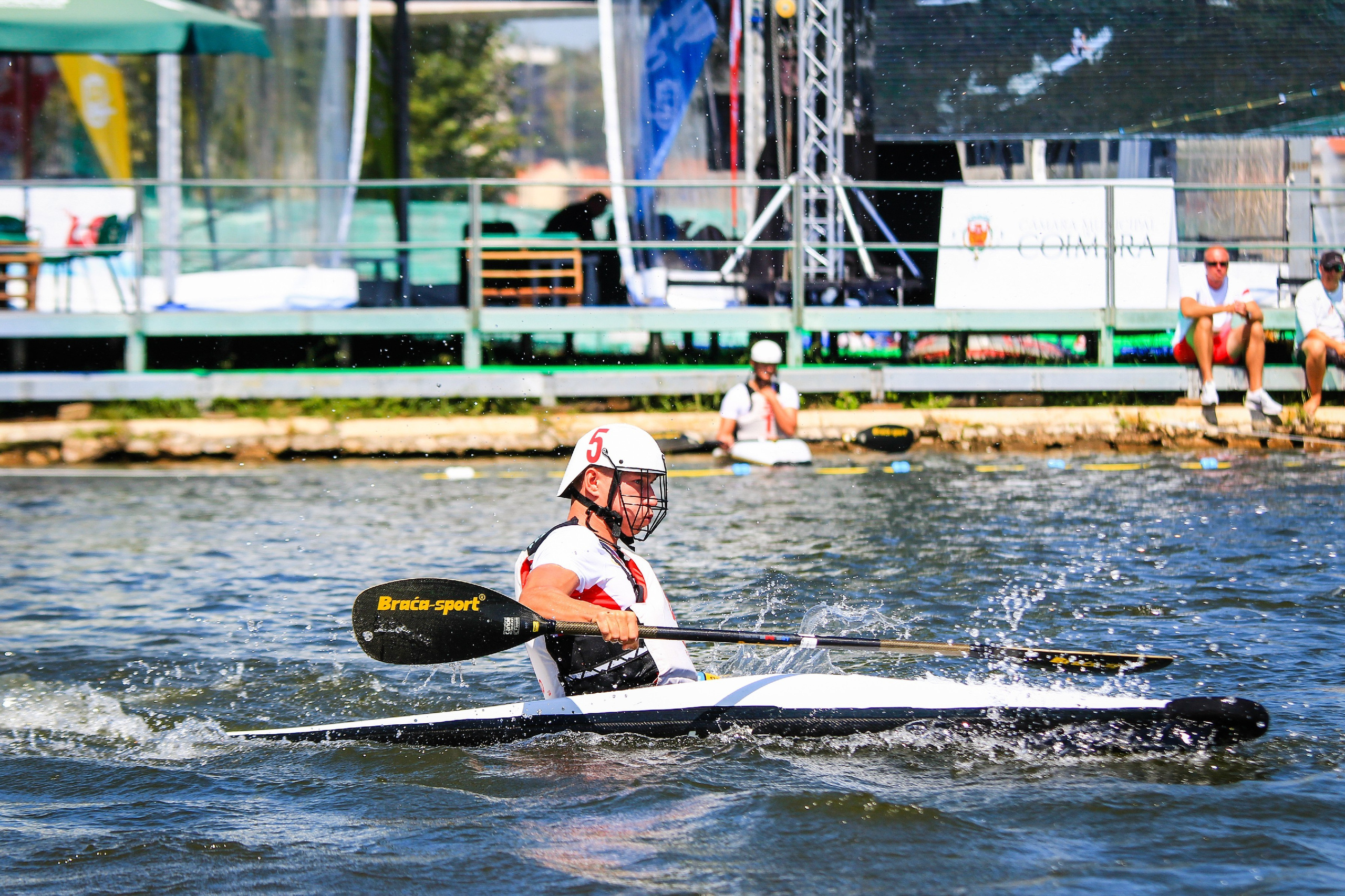 Player at ECA European Canoe Polo Coimbra 2019