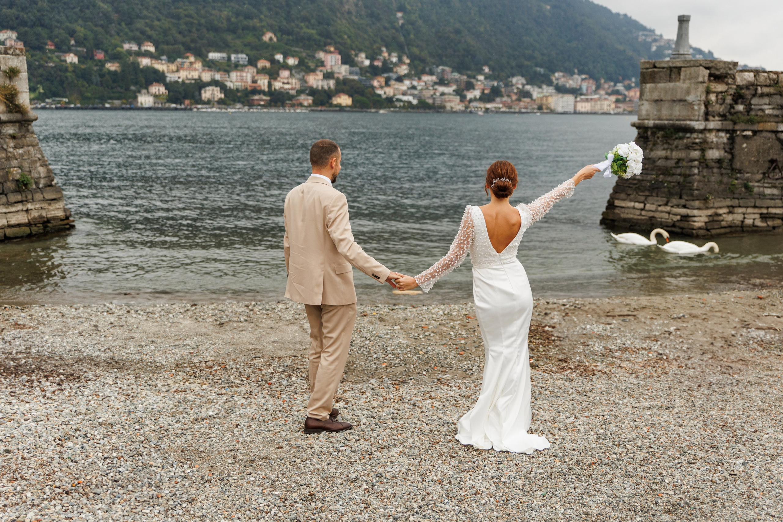 Lake Como — Anja & Aleksa. Photographer & videographer Aleksa Kljajić