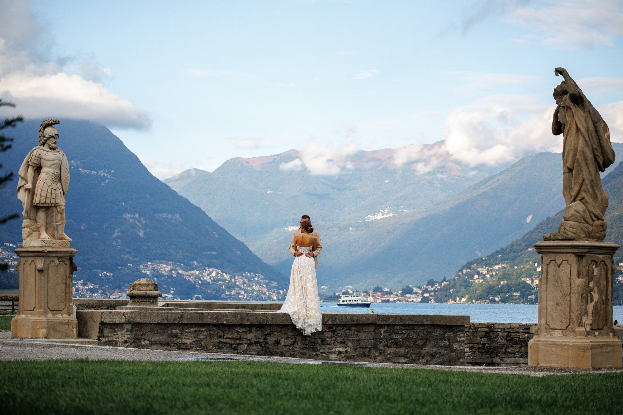 Lake Como — Anja & Aleksa. Photographer & videographer Aleksa Kljajić