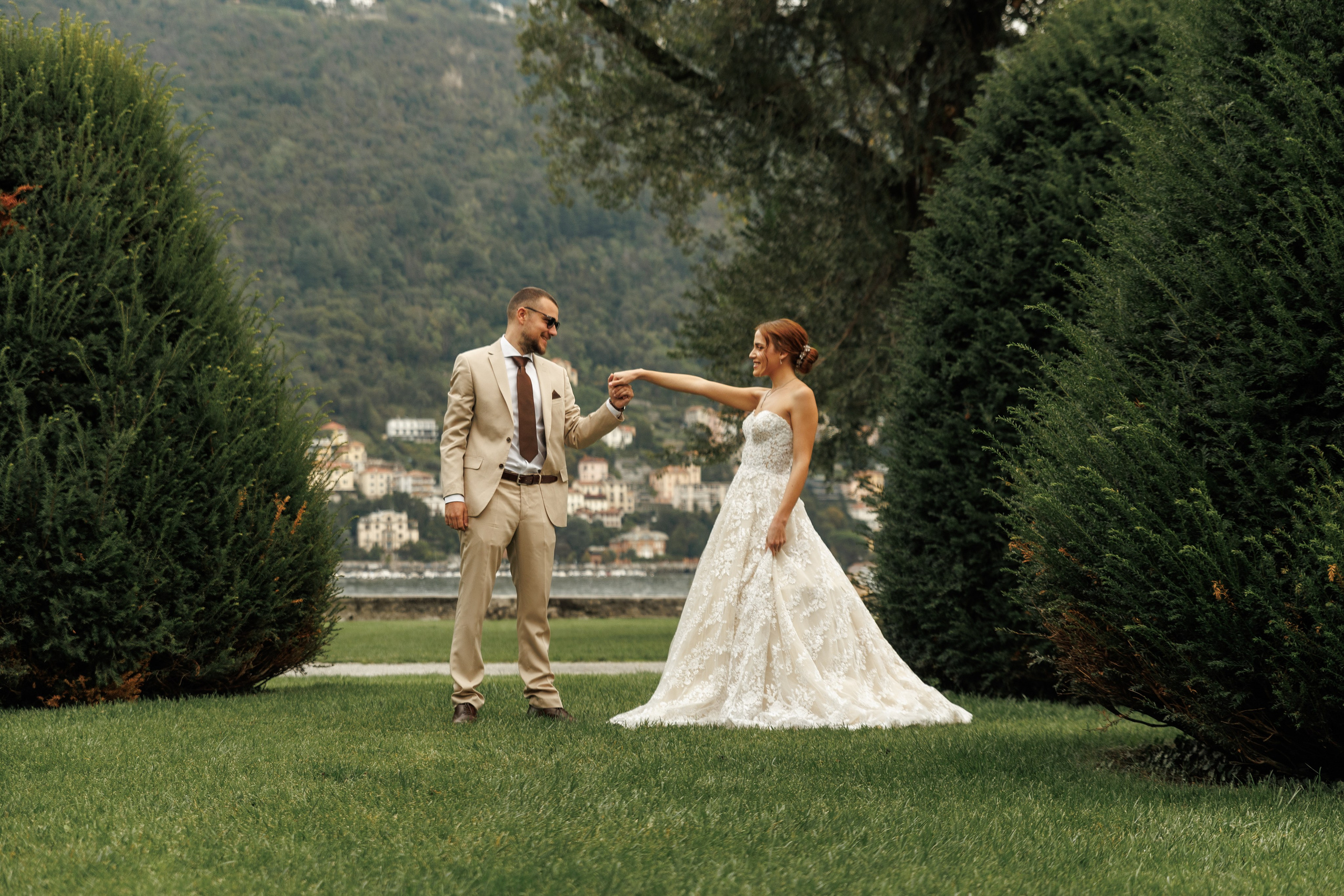 Lake Como — Anja & Aleksa. Photographer & videographer Aleksa Kljajić