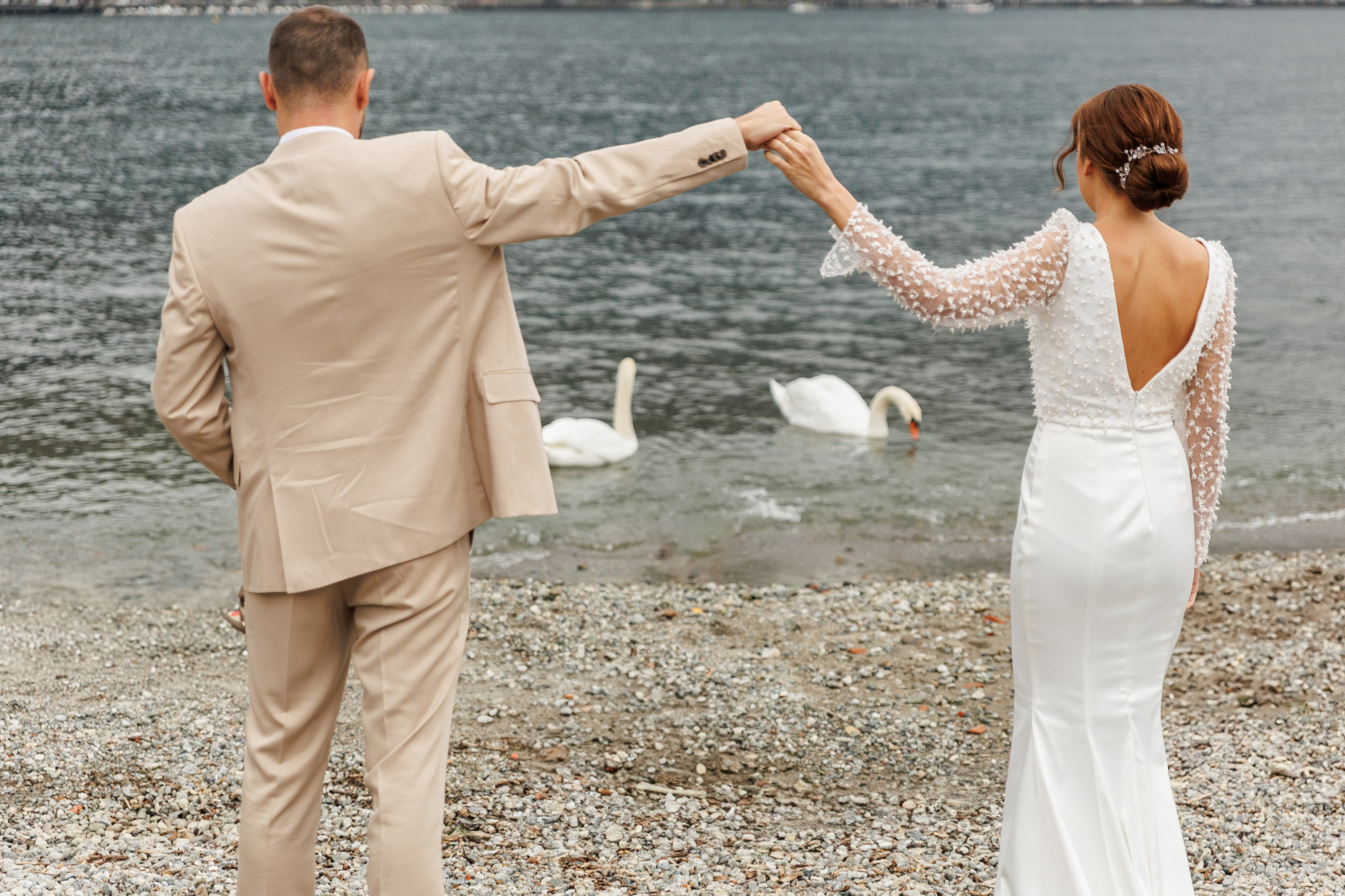 Lake Como — Anja & Aleksa. Photographer & videographer Aleksa Kljajić