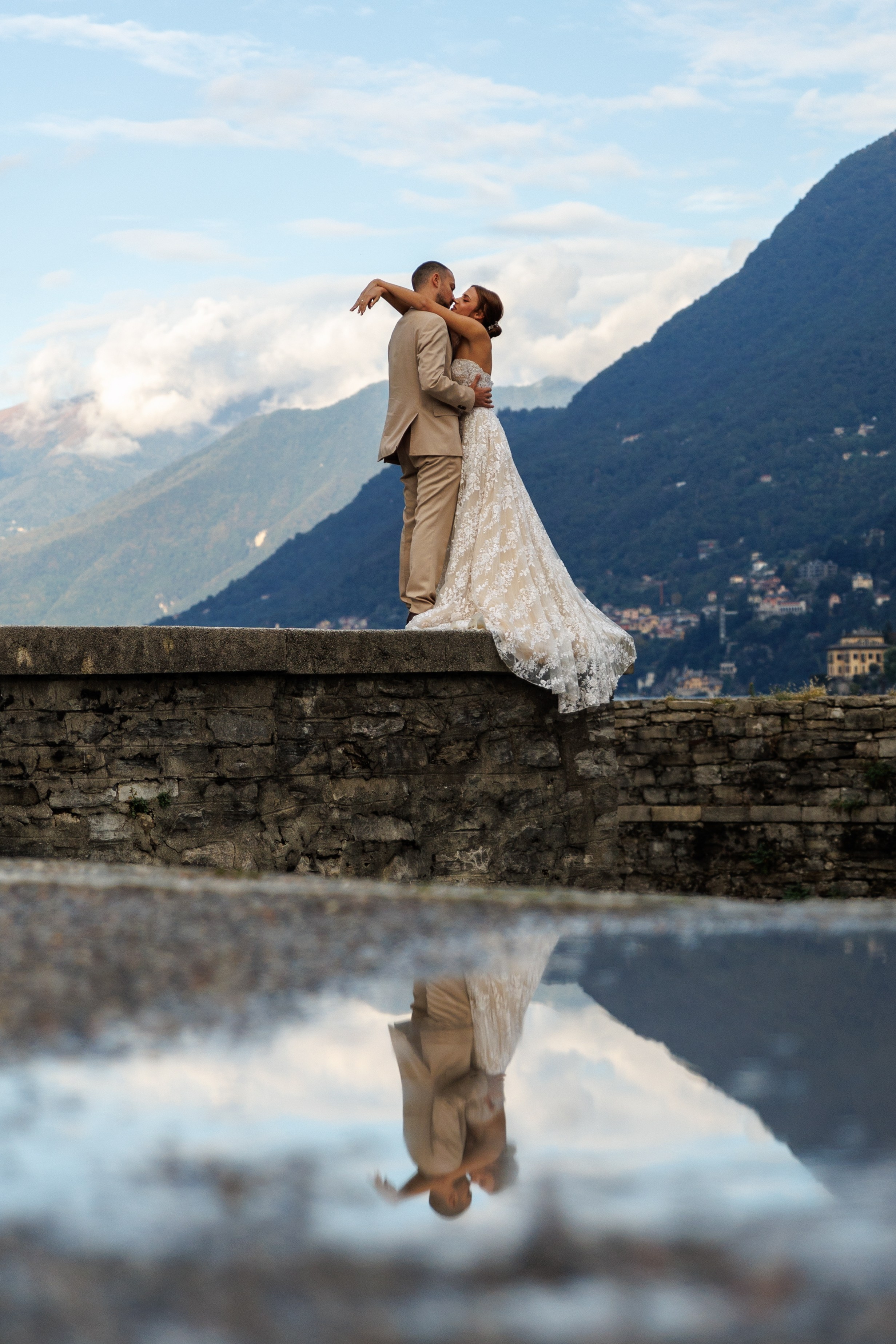 Lake Como — Anja & Aleksa. Photographer & videographer Aleksa Kljajić