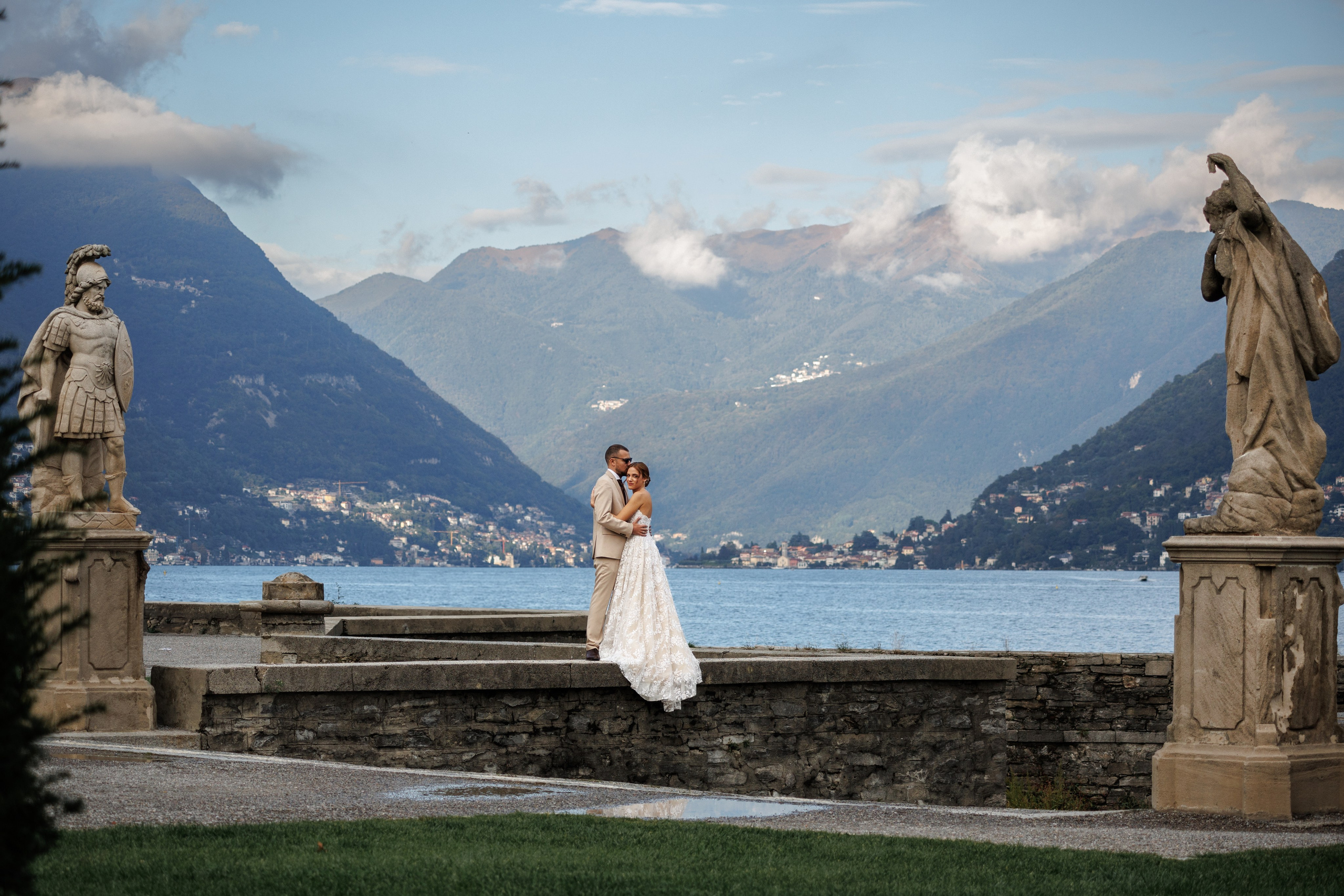 Lake Como — Anja & Aleksa. Photographer & videographer Aleksa Kljajić