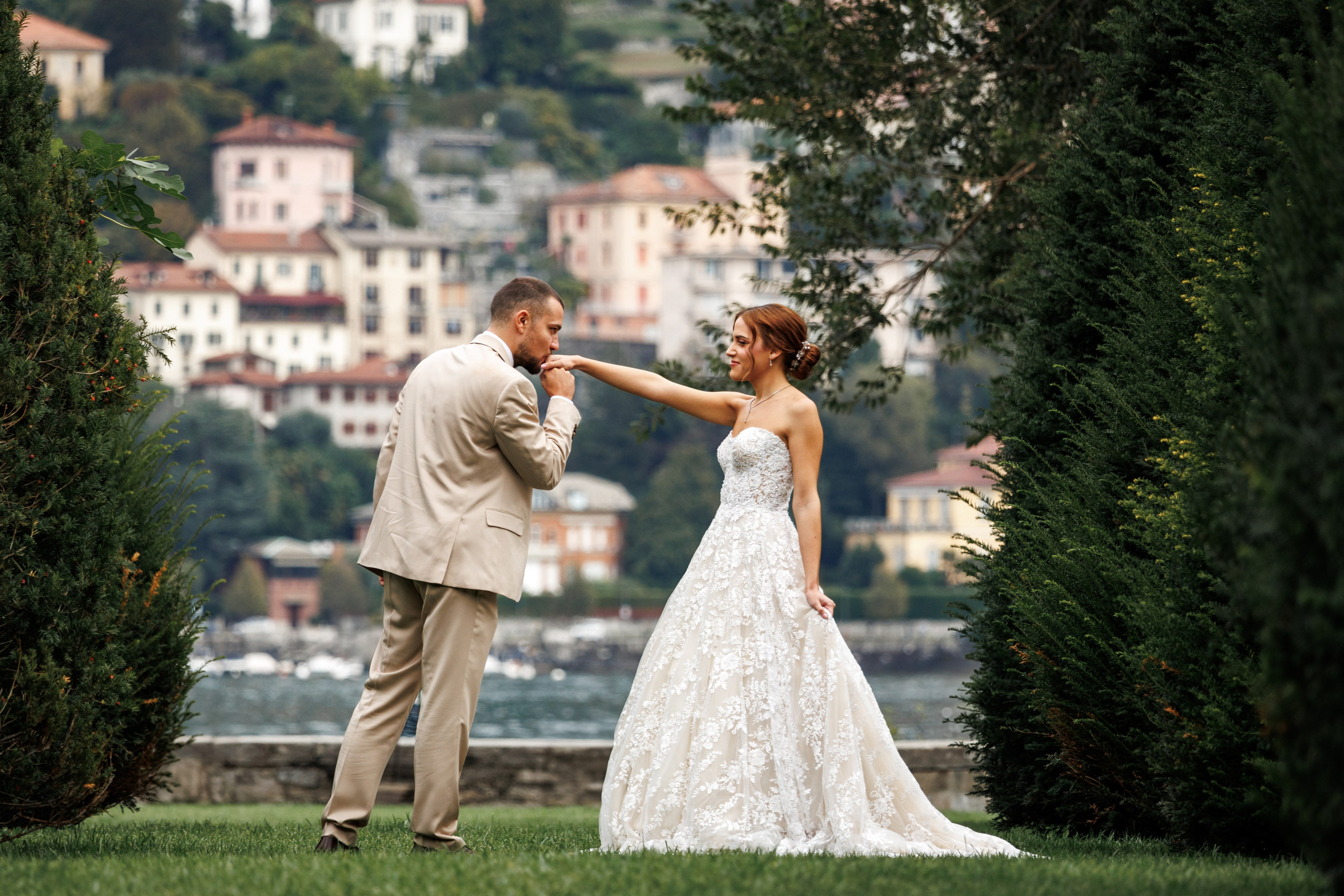 Lake Como — Anja & Aleksa. Photographer & videographer Aleksa Kljajić