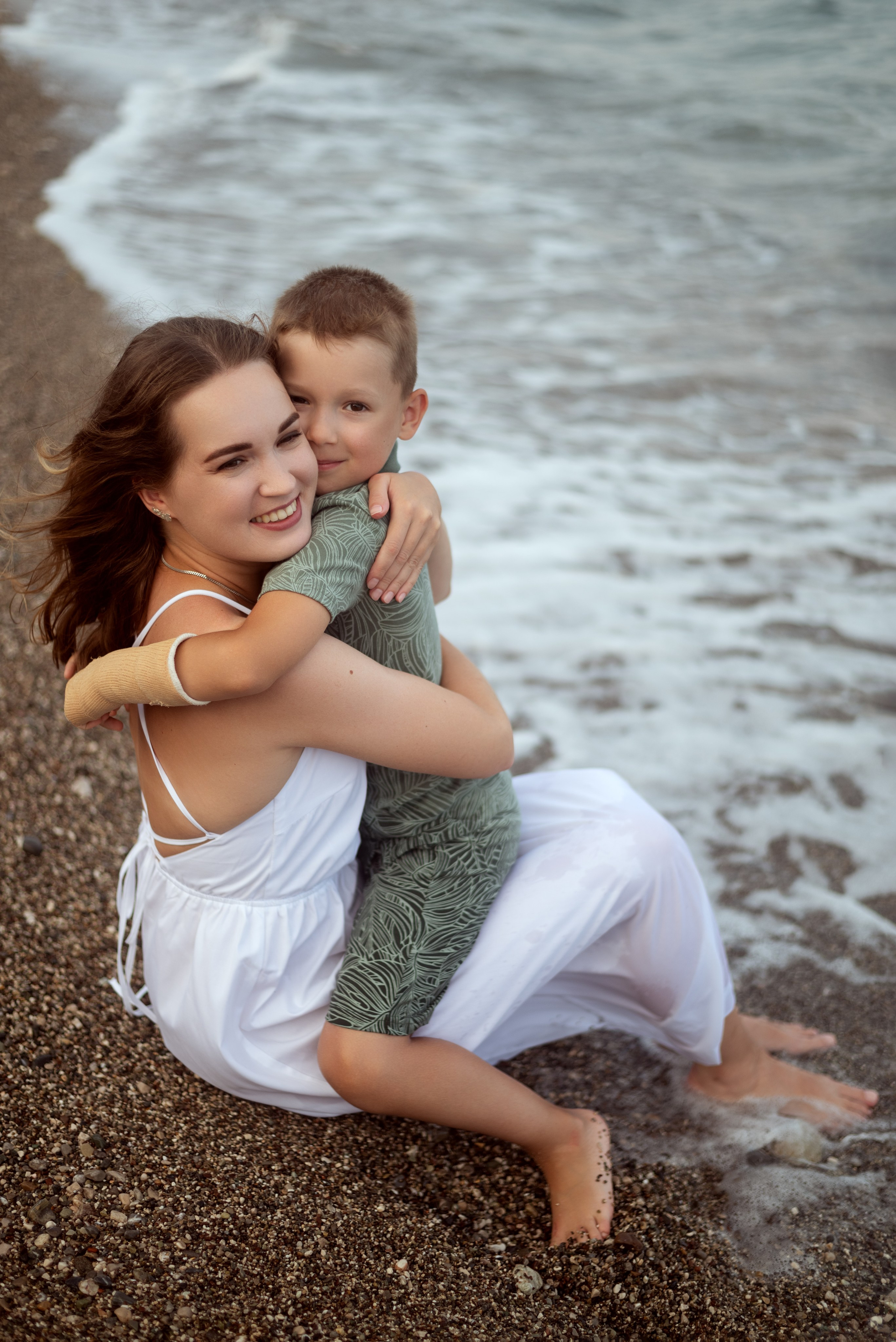 Фотосессия на диком пляже в Кемере. Фотограф Анталия, Кемер, Белек, Сиде Дарья Кая