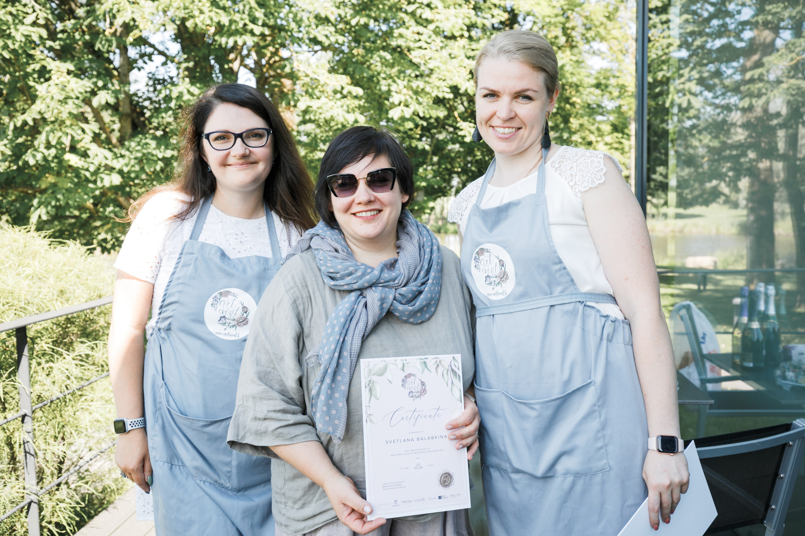 Art Event kāzu dekoratoru kursi. Sandra Garanca Portrait and event photographer