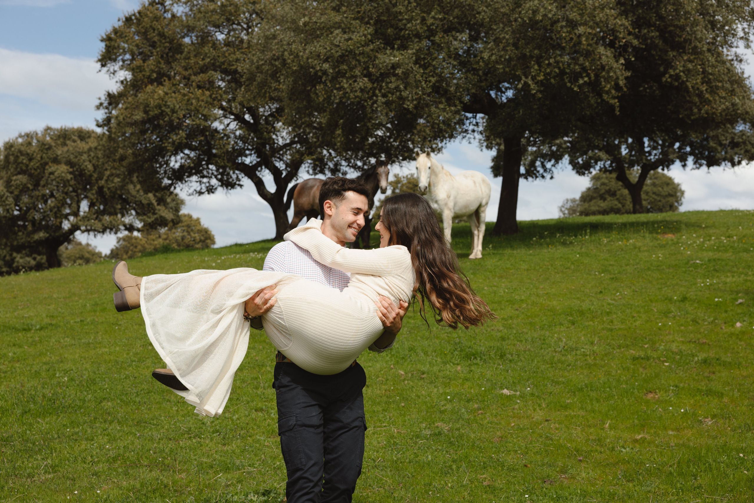 PREBODA EN UNA GANADERÍA DE TOROS. Fotógrafo y Videógrafo de bodas y eventos