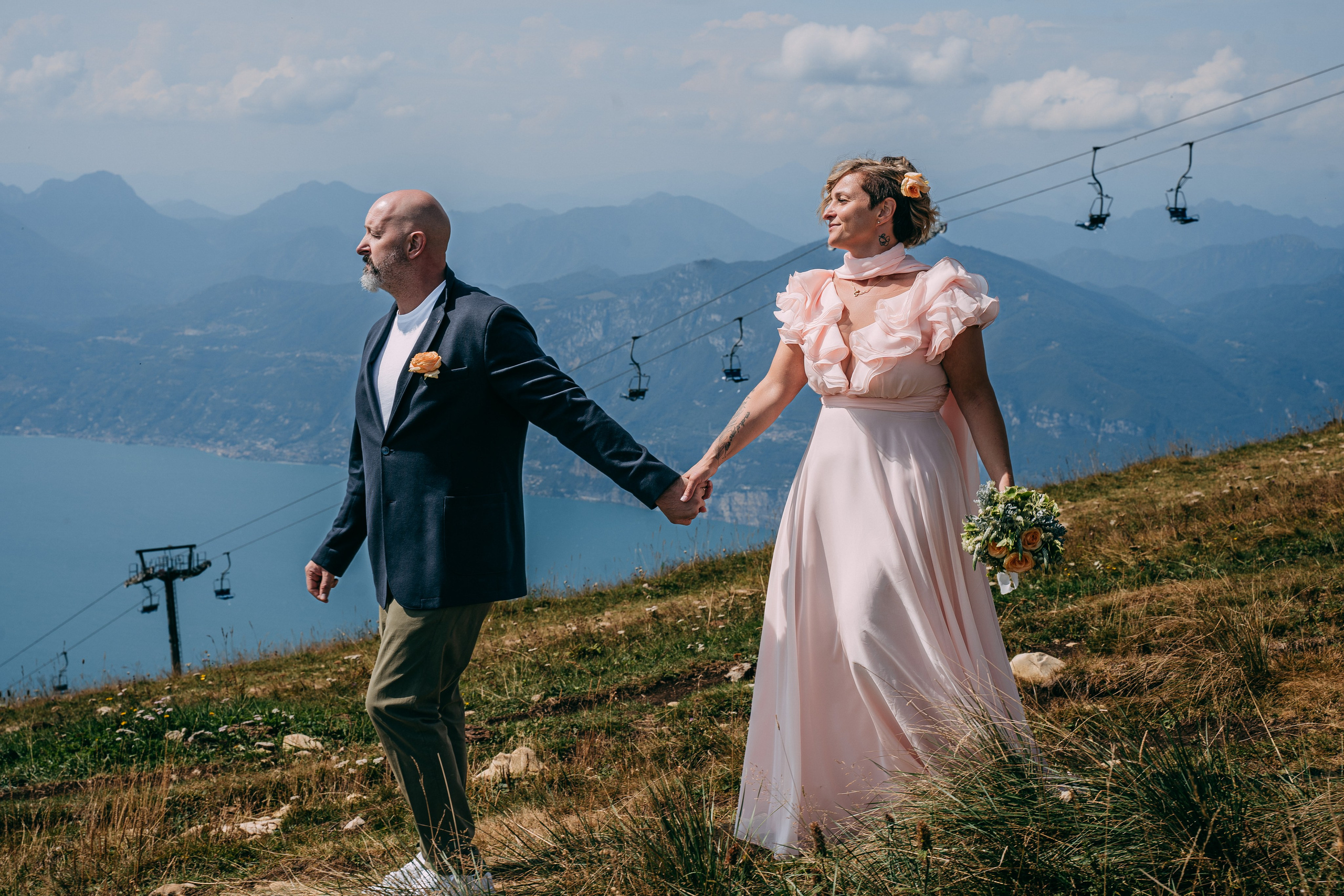Alessio & Erica (Monte Baldo, Garda Lake). Diana Fedrigo | Fotografa matrimoni in Italia