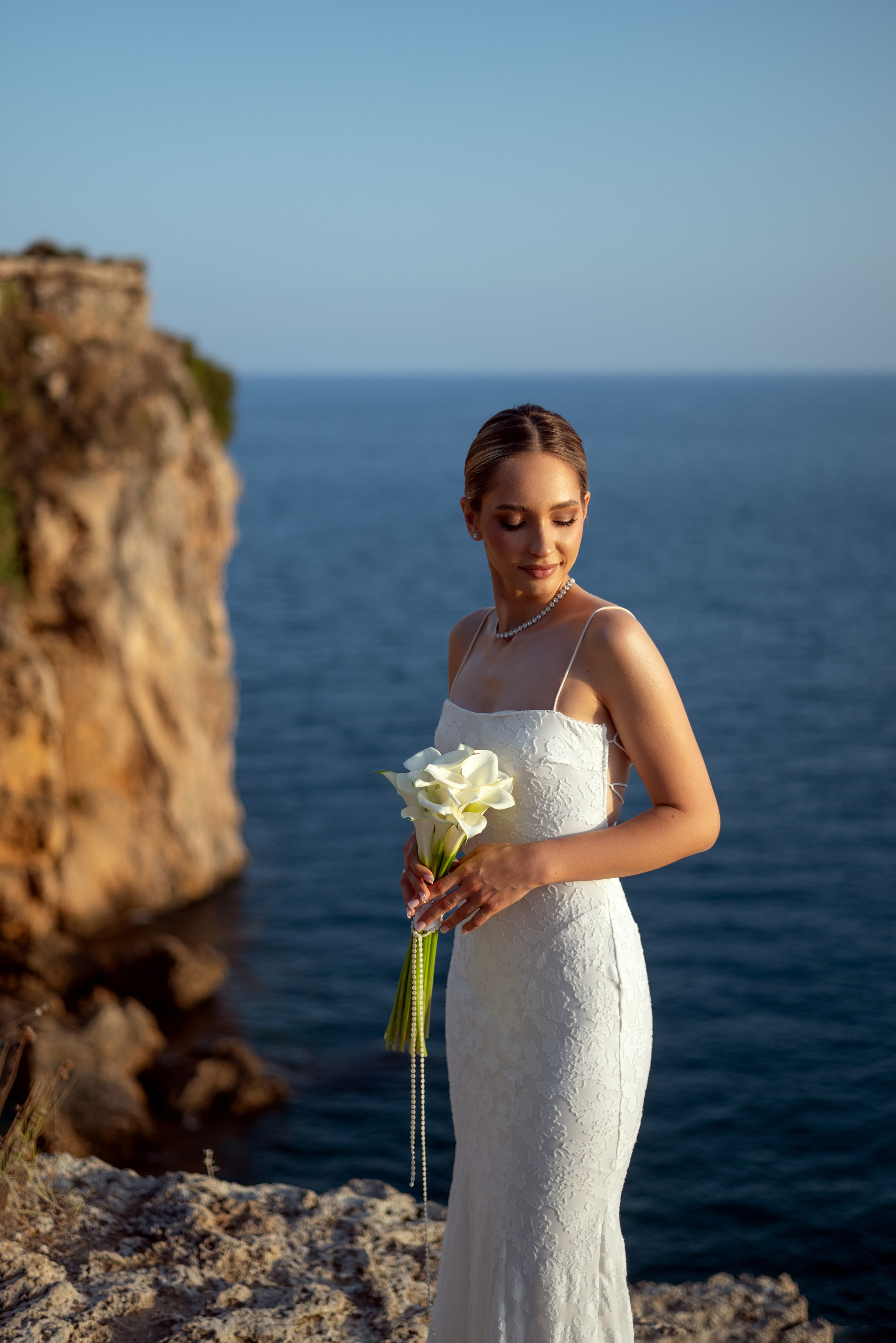 Скалы на море с шикарным видом. Фотограф Анталия, Кемер, Белек, Сиде Дарья Кая
