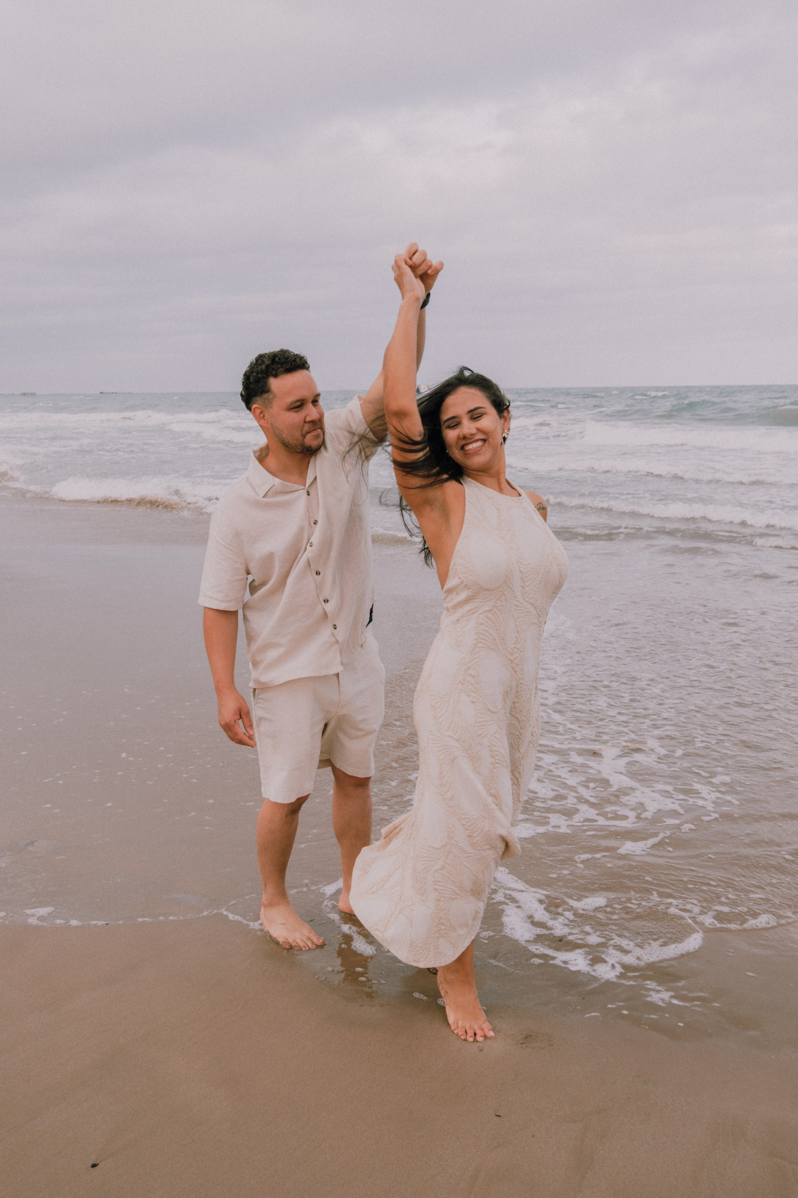 Семейная фотосессия на пляже. Профессиональная фотосъемка в Калафелле — Елена Медведева