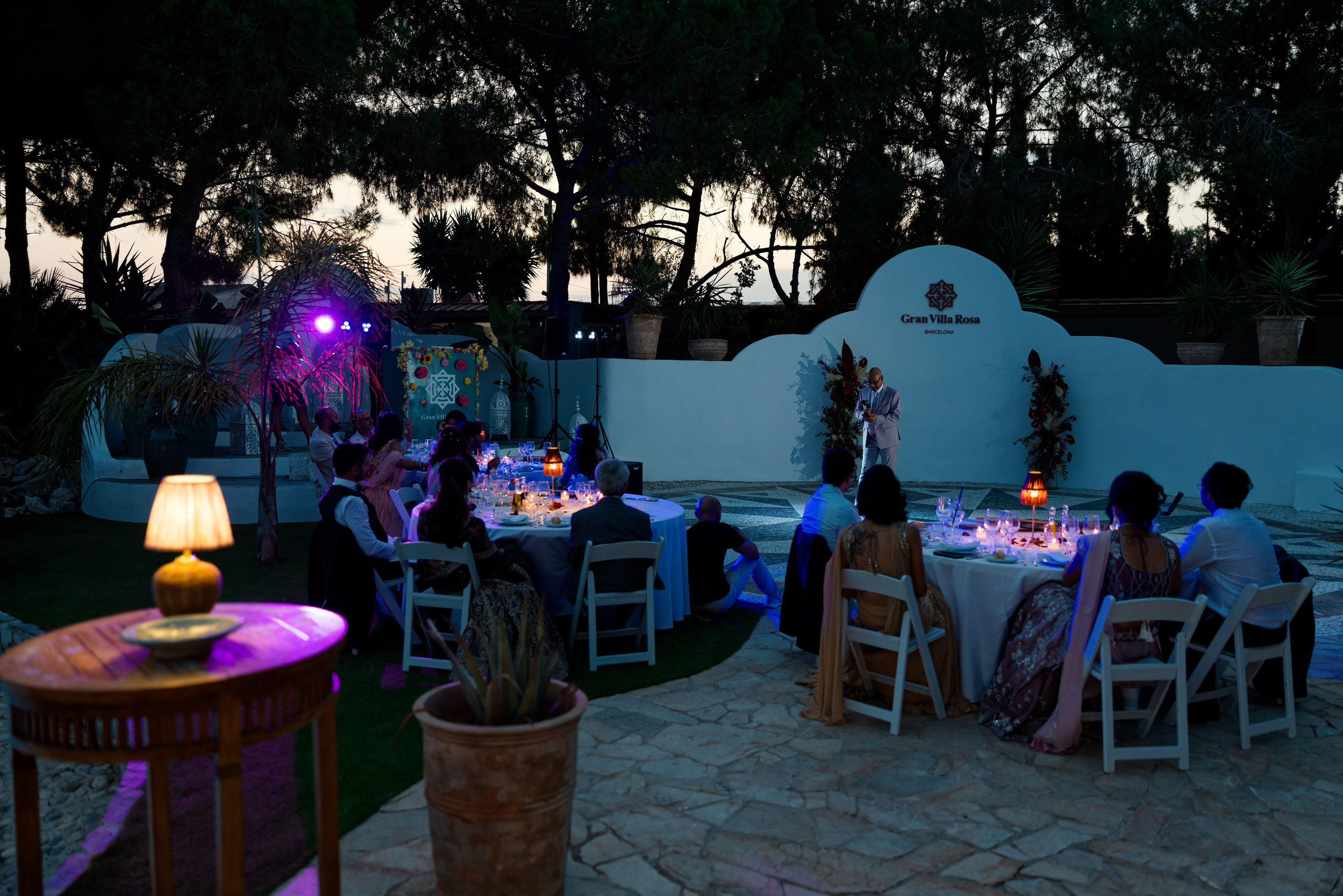 Indian wedding at Gran Villa Rosa, Barcelona