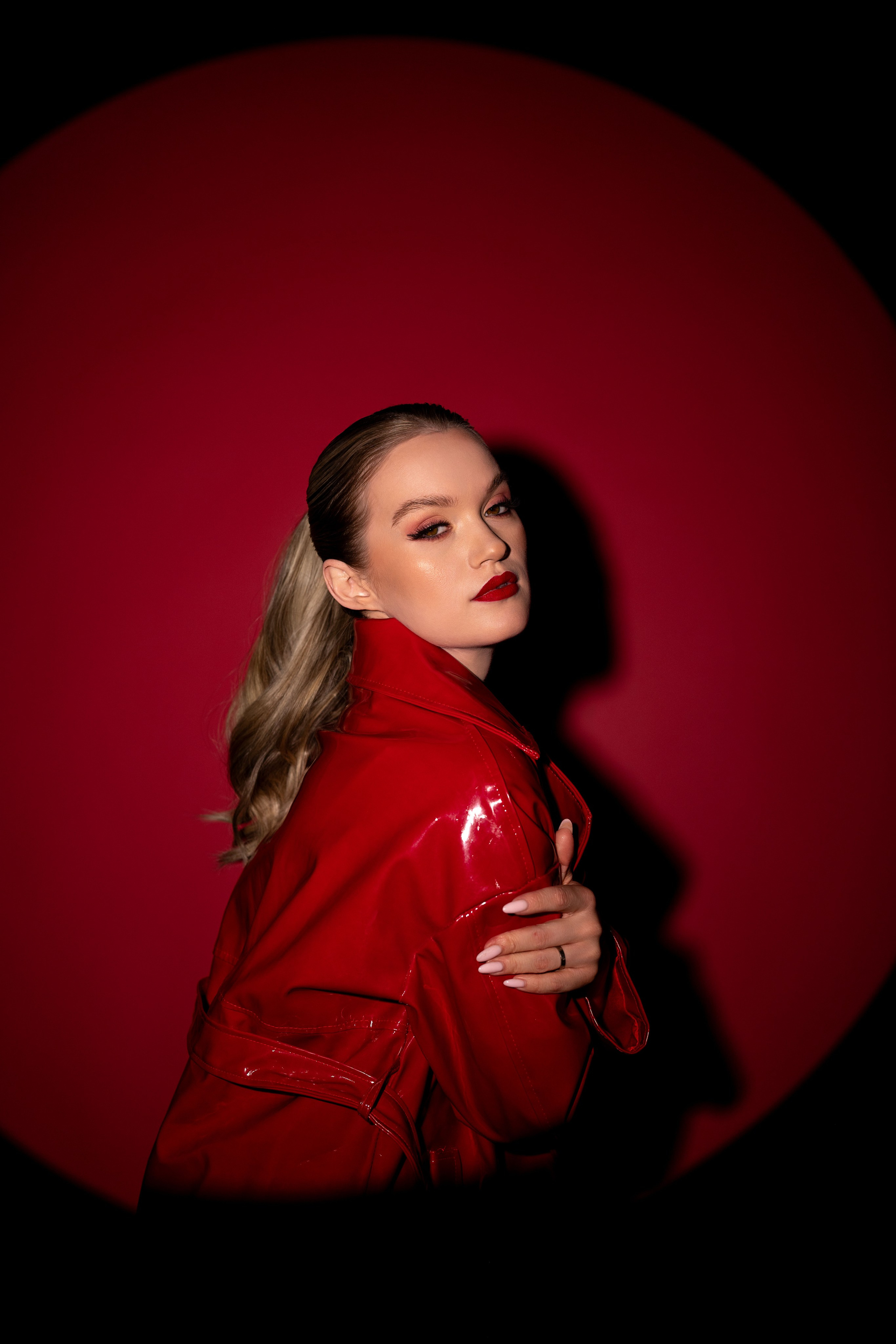 Studio photoshoot. Newborn photographer Sacramento