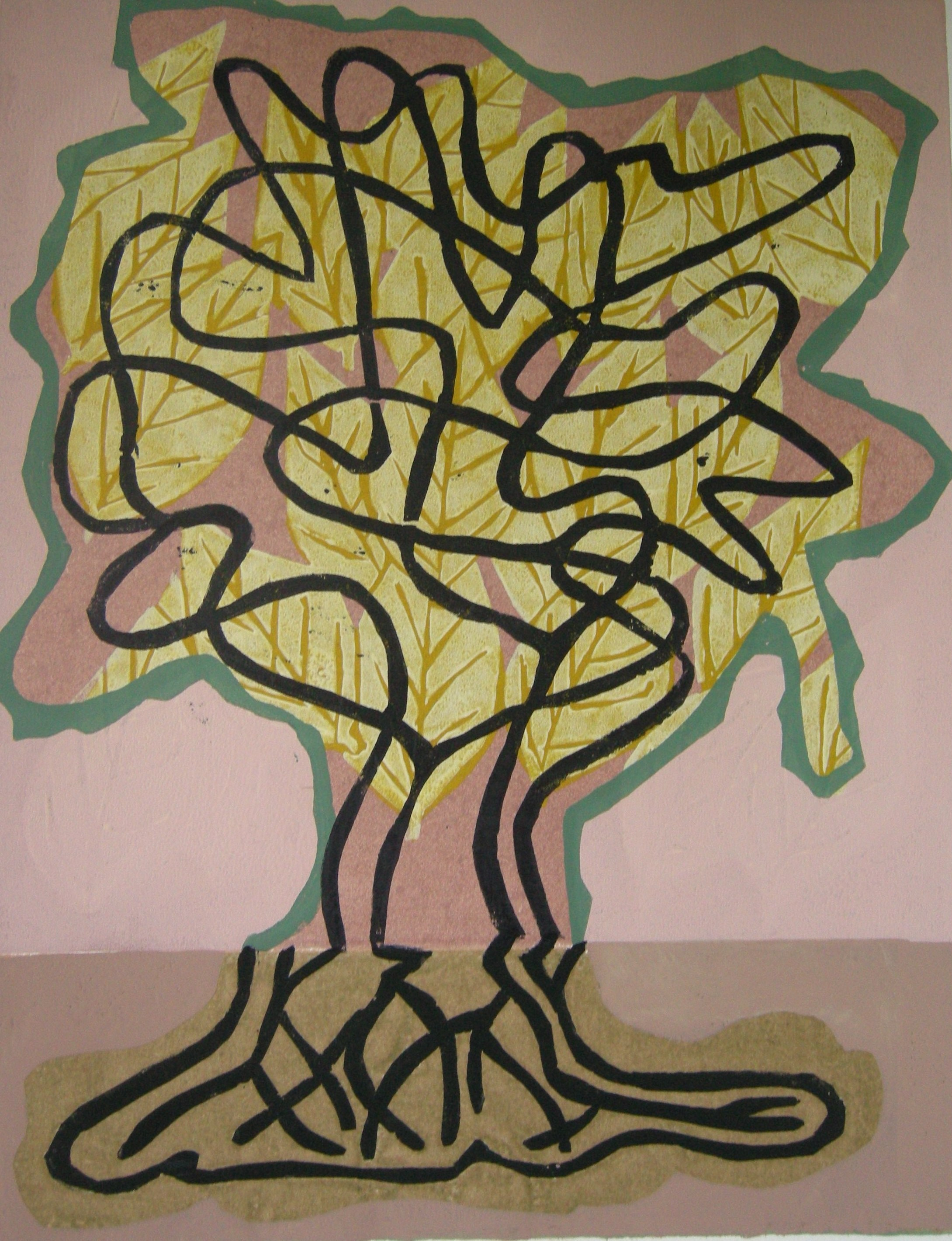 Dschungel 2016 - 40x50
