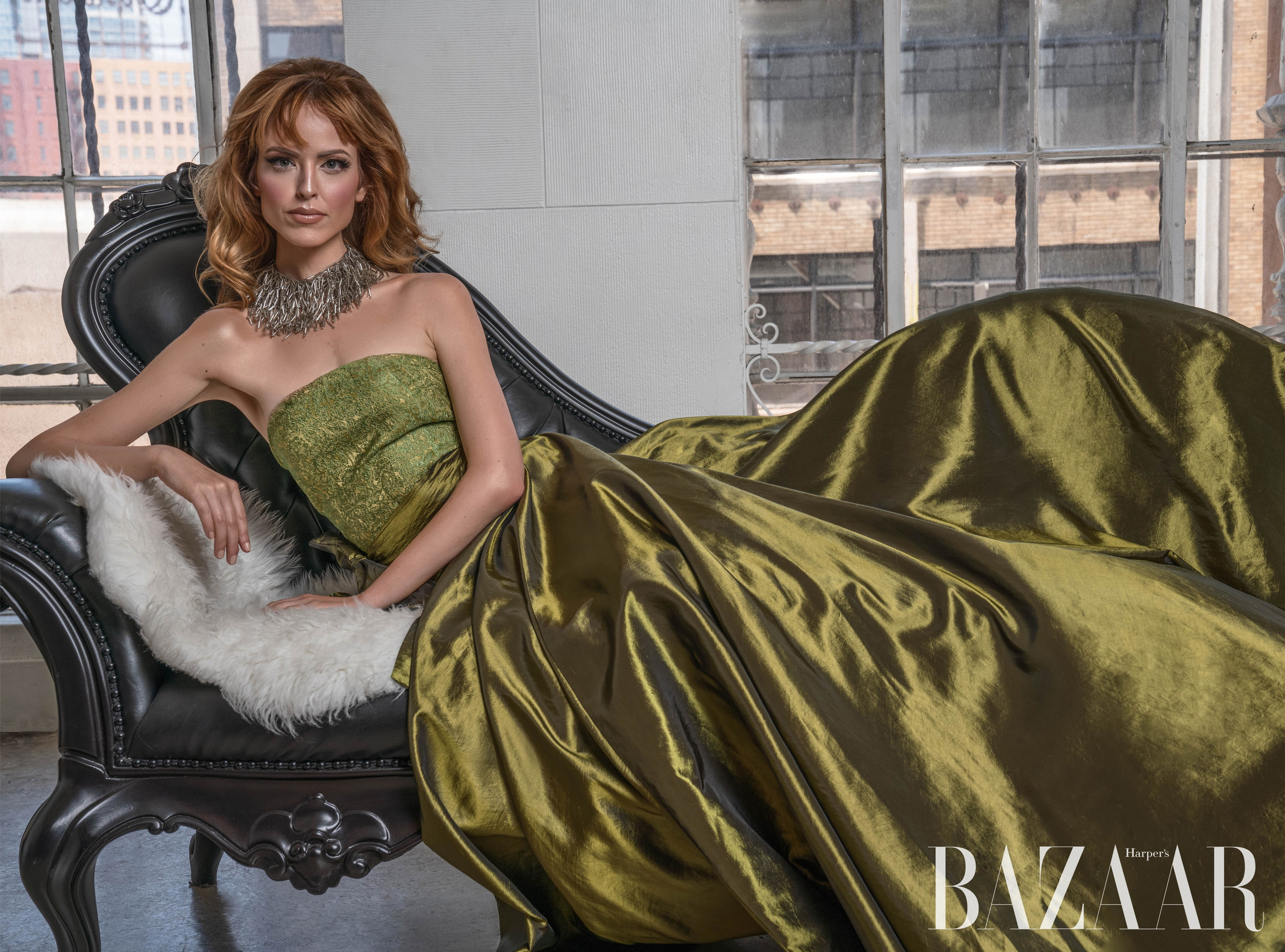 Harper`s BAZAAR. Professional high end photo retoucher Olha Kompaniiets