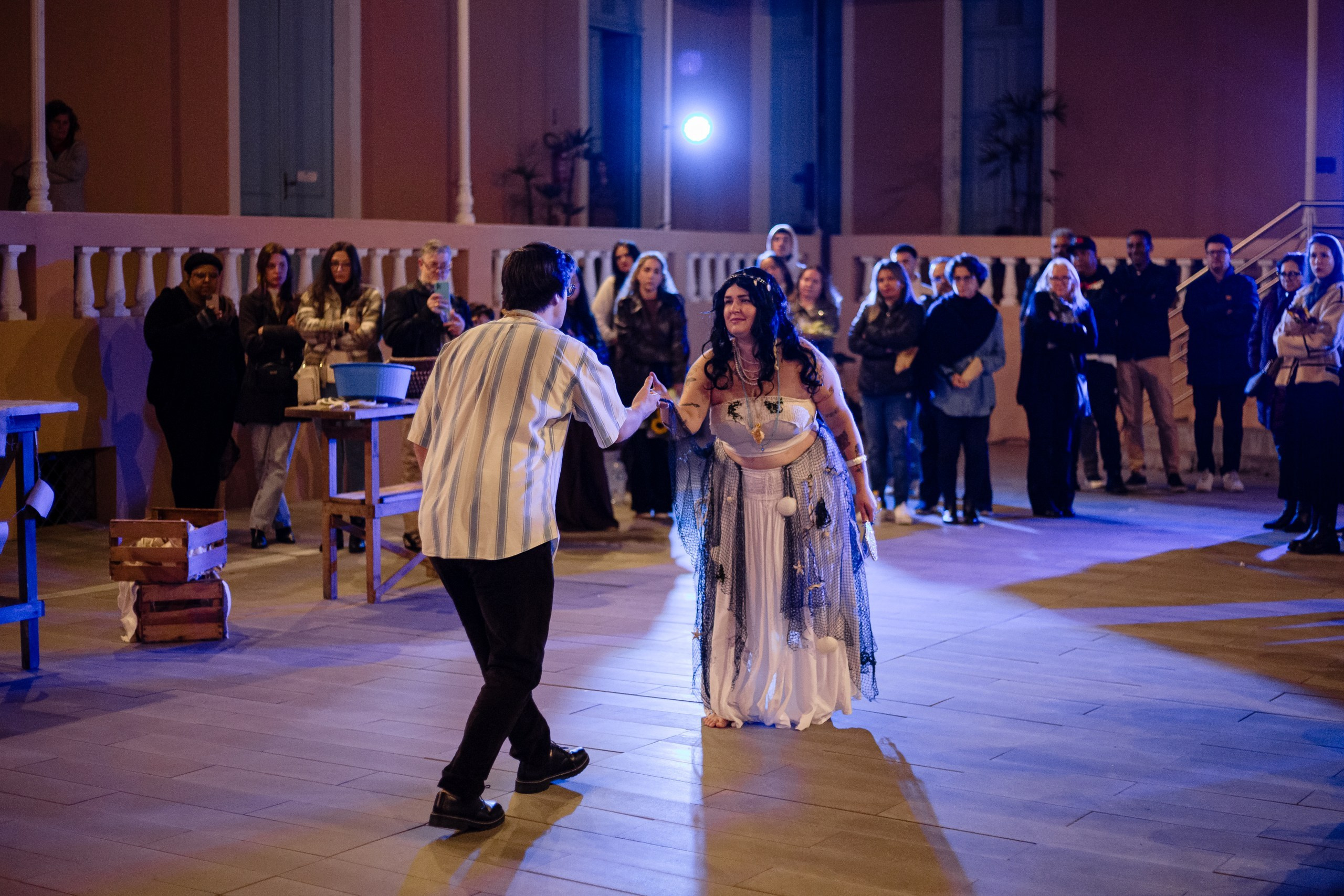 Espetáculo teatral O Bem do Mar — Anchieta Arte Cênica