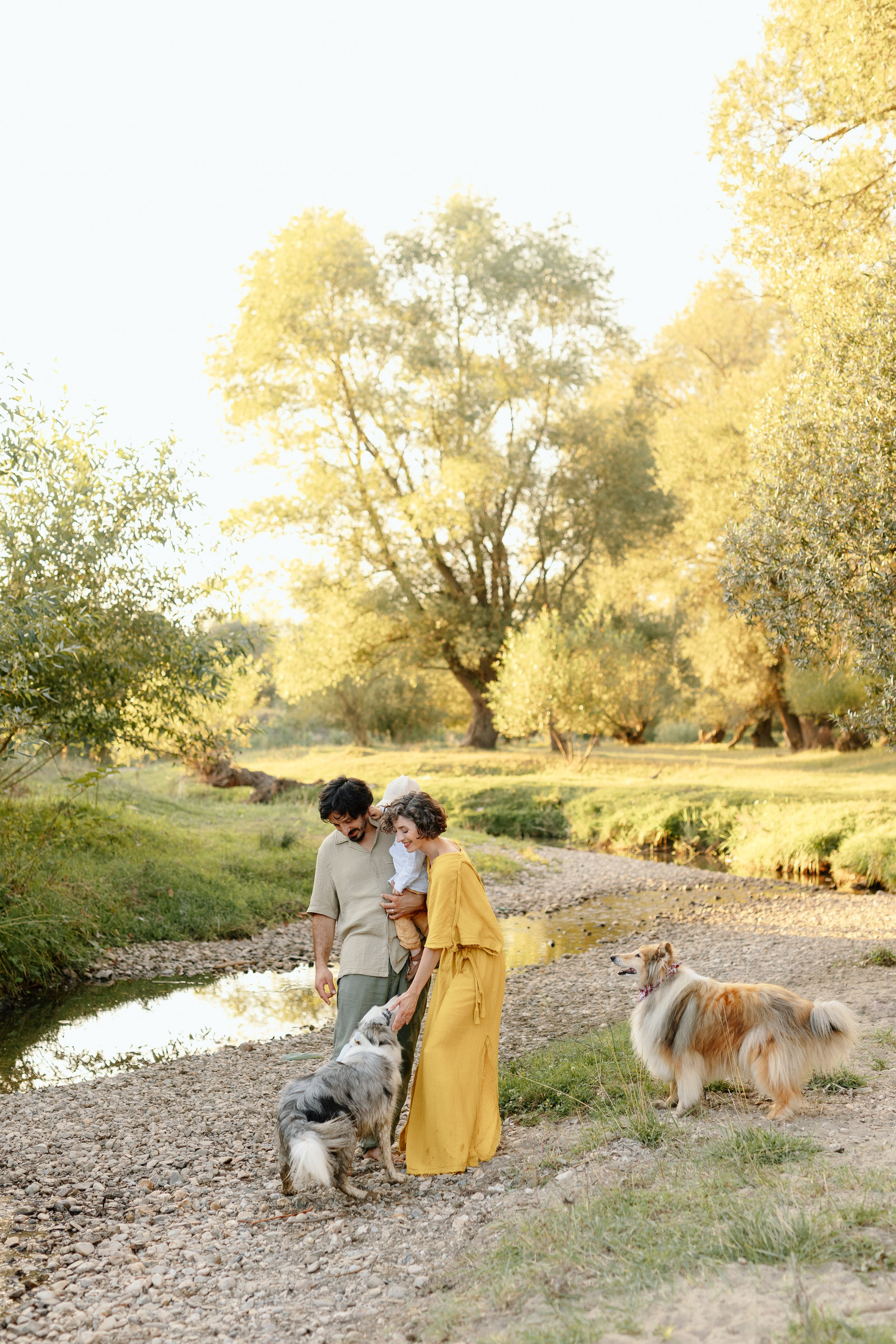 Cristina, George & Ian — Family. Main