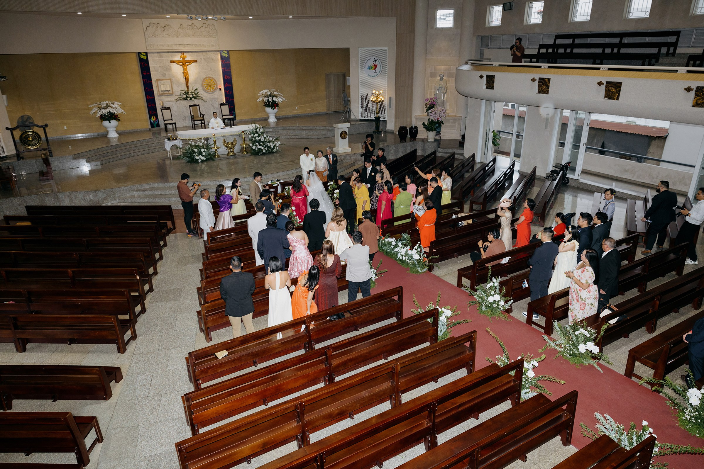 Church Wedding / Nica & Xavier. Nhiếp ảnh gia đám cưới hàng đầu tại Thành Phố Hồ Chí Minh