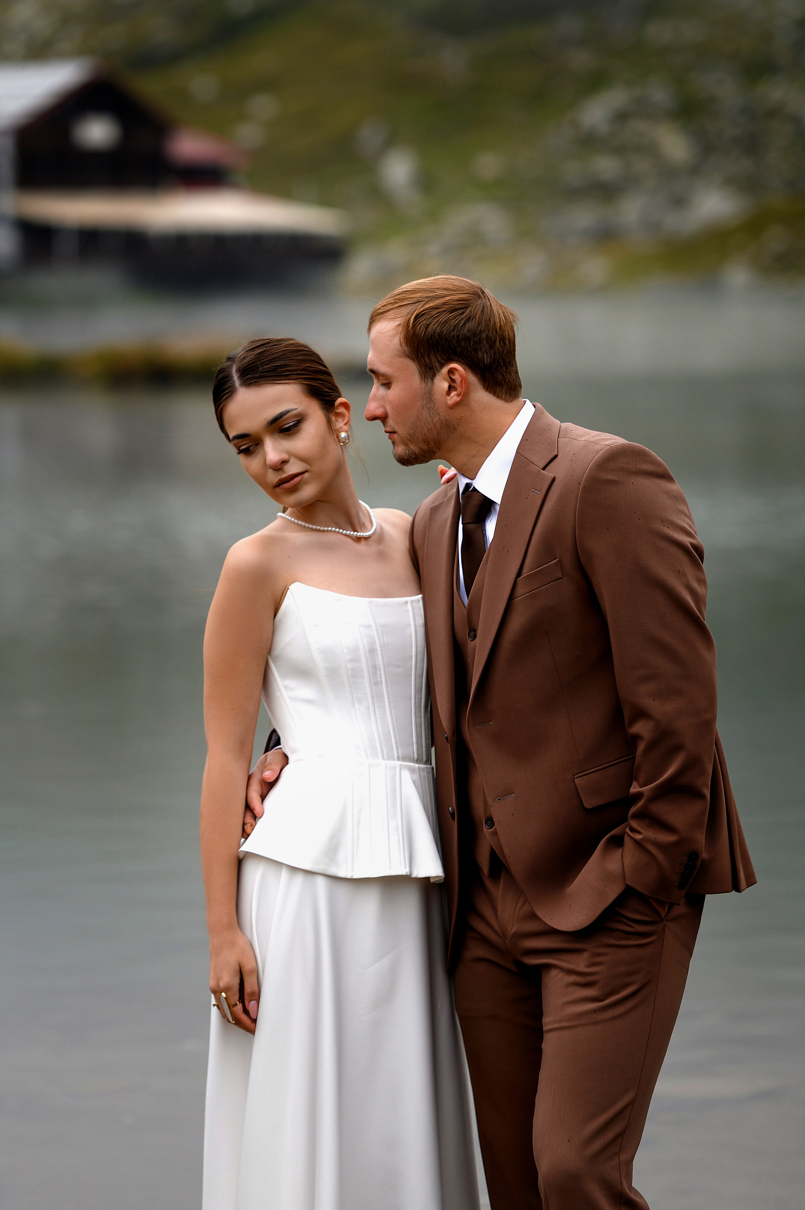 Lacul Bâlea, România. Victoria & Grigorie. Wedding photographer from Moldova Alexey Chipchiu