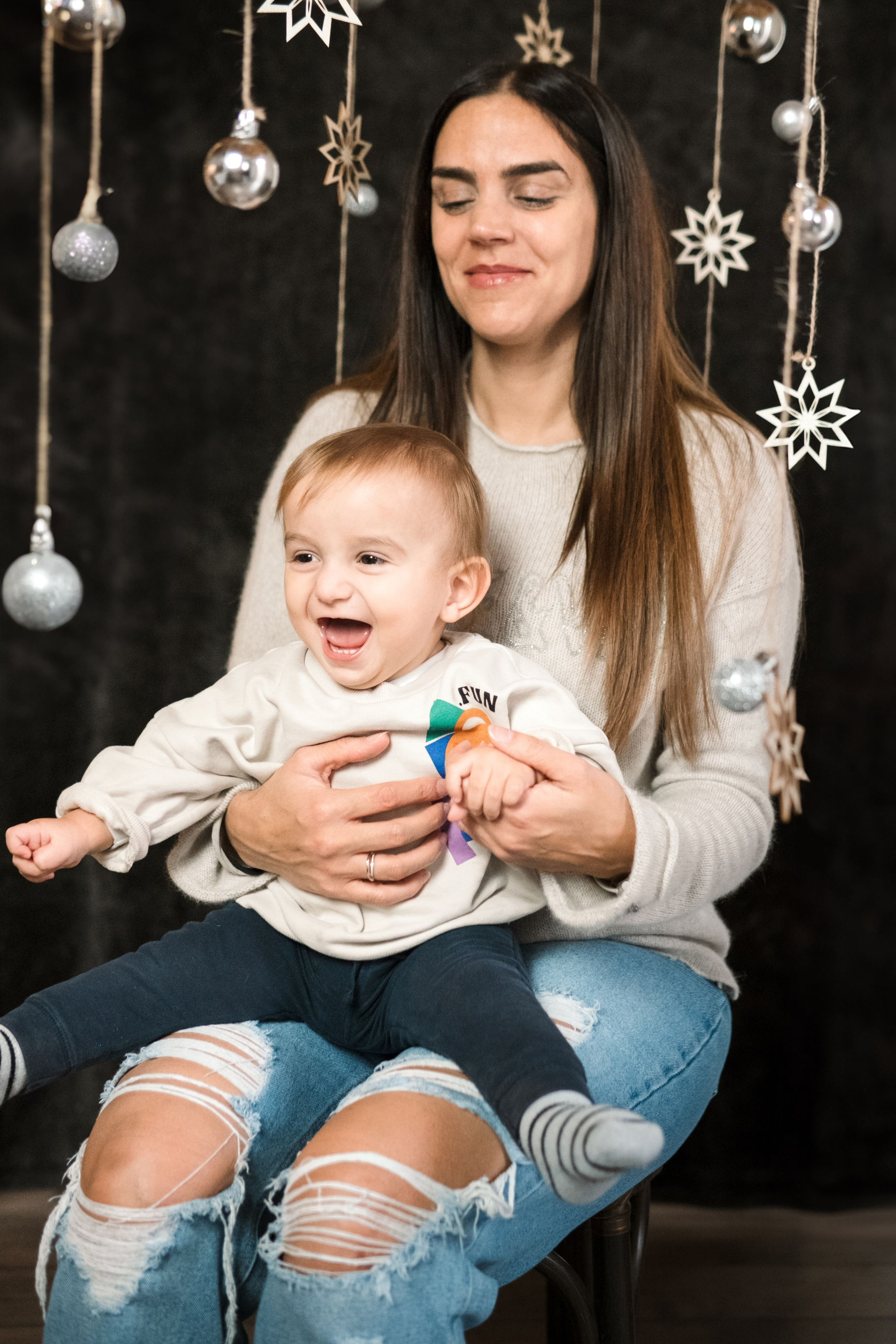 Christmas Studio Photoshoot. Elena Seewald