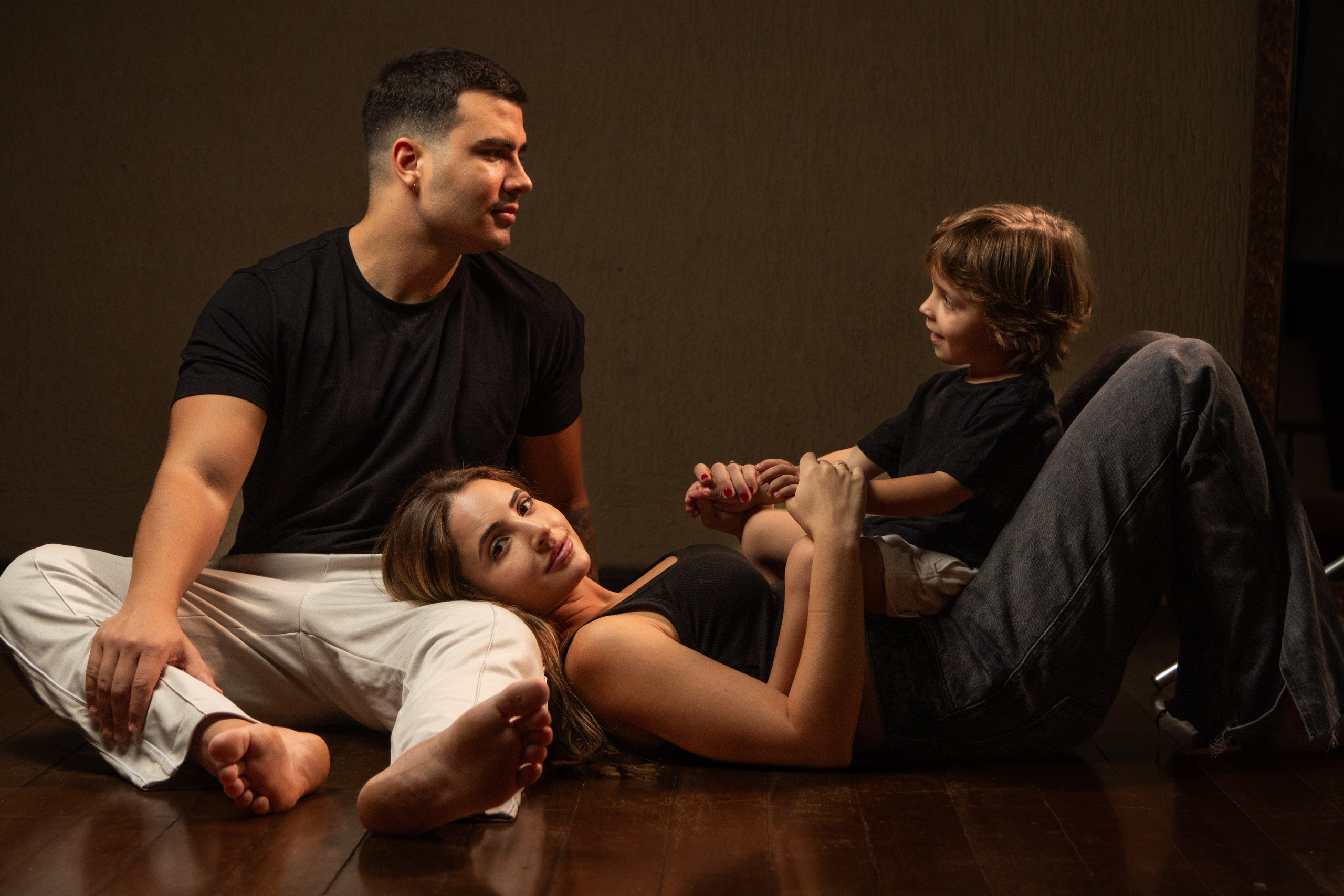 Maria, Breno e Luca. Principal