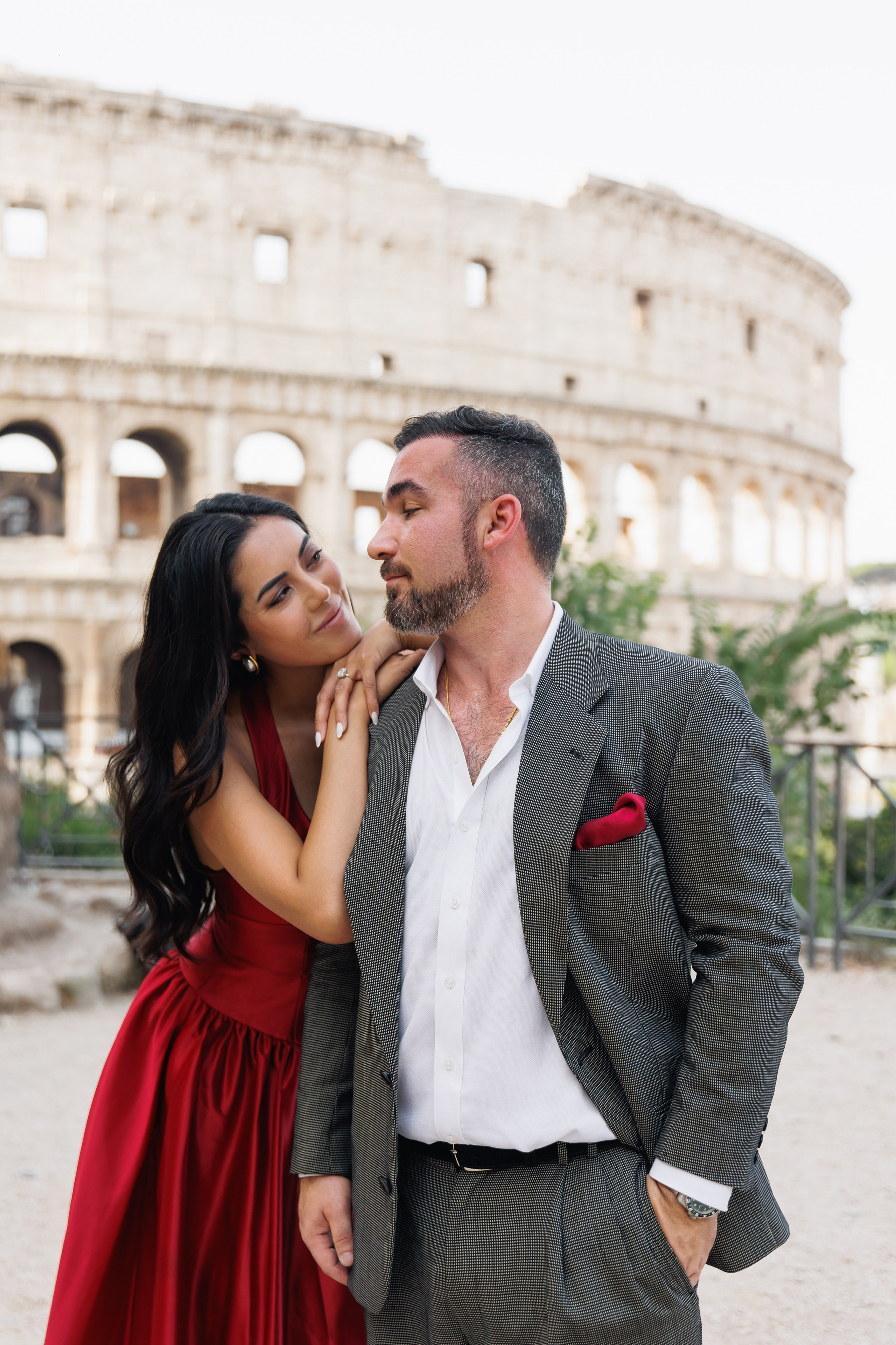 Veroniva & Dean. Wedding Photographer Rome Tuscany Como Sicily Puglia Amalfy Italy- Oksana Savenchuk