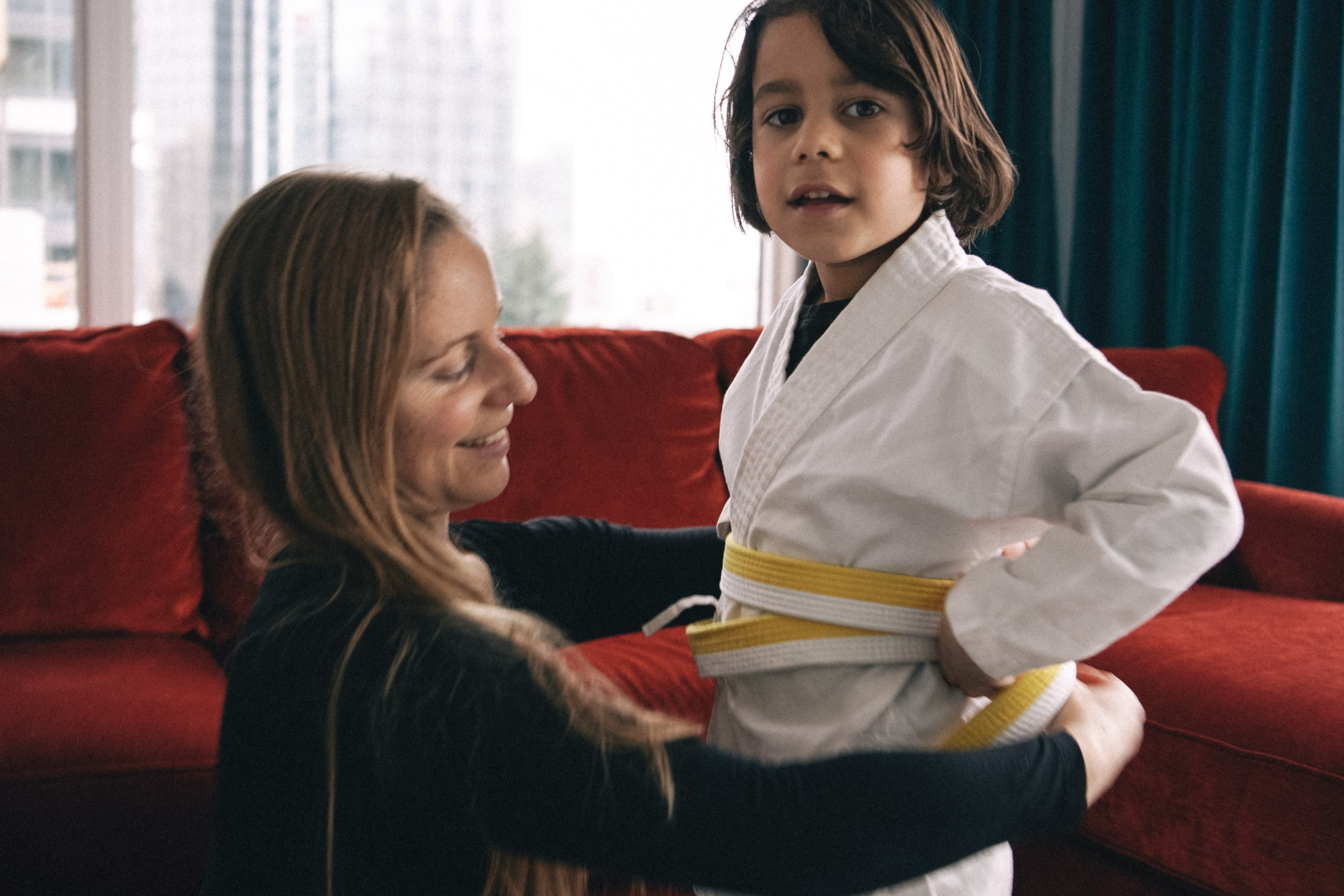 Marianne and her son Tumuli