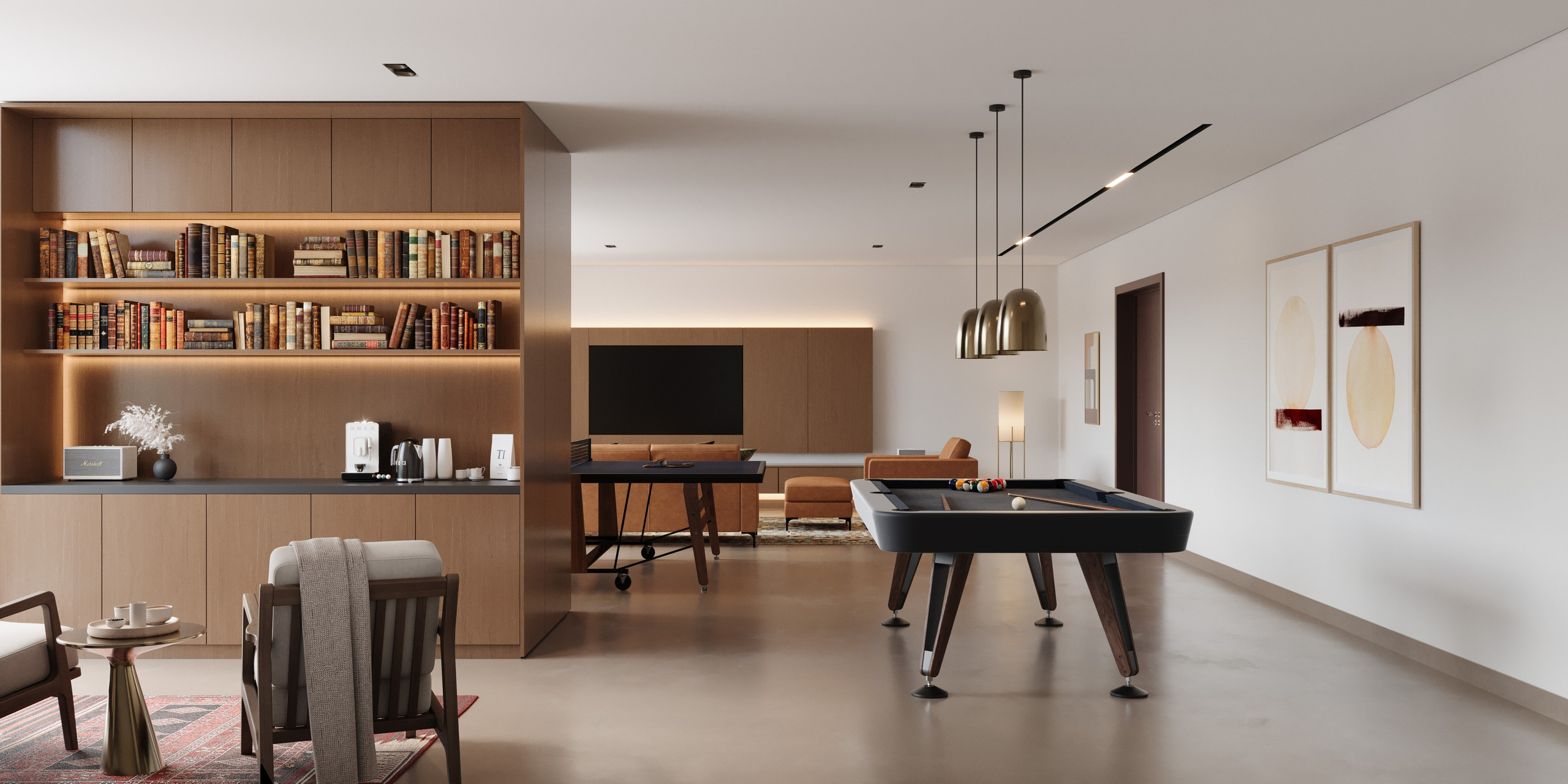 Multipurpose Room. (Option 1) PARAGON by IGO. Aslantashu