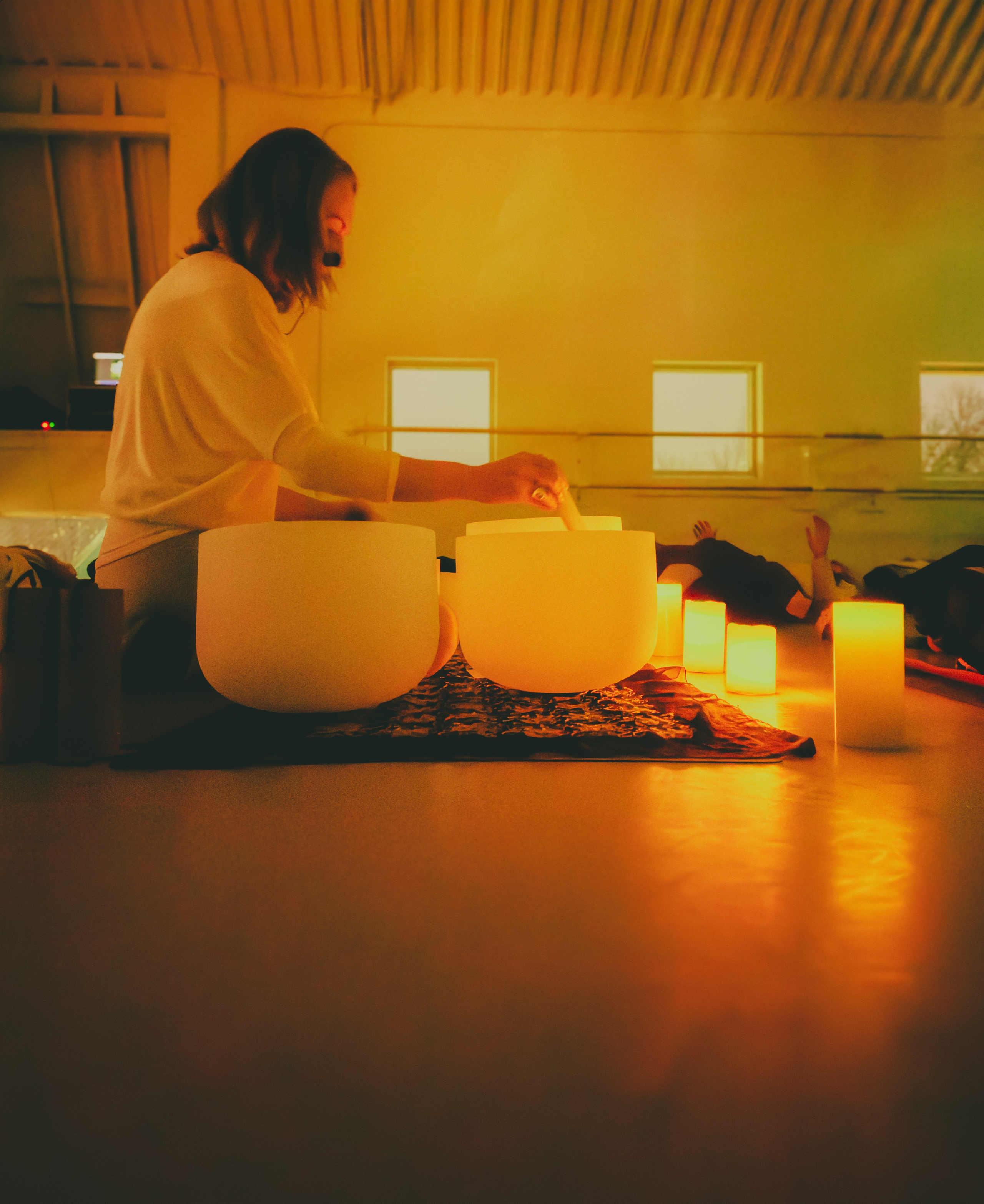 Tianne & Sound Bath. Yana Bobrova | Artistic Photography