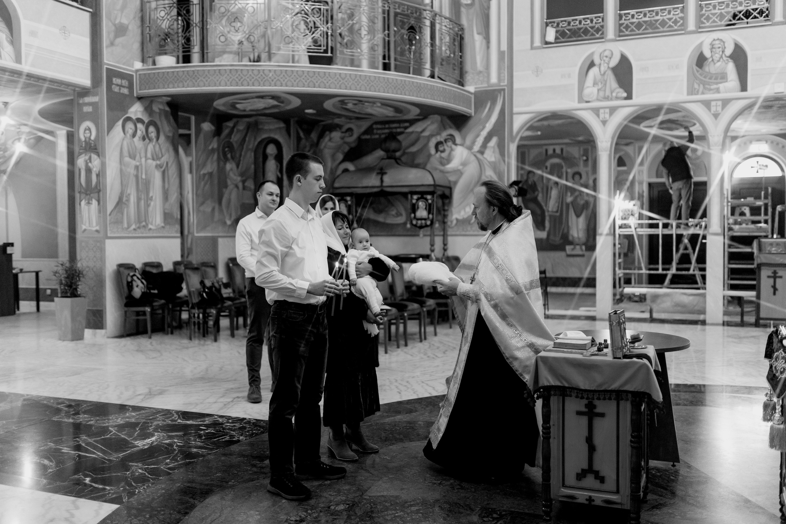 Хрещення Моніки. Весільний, сімейний фотограф Варшава