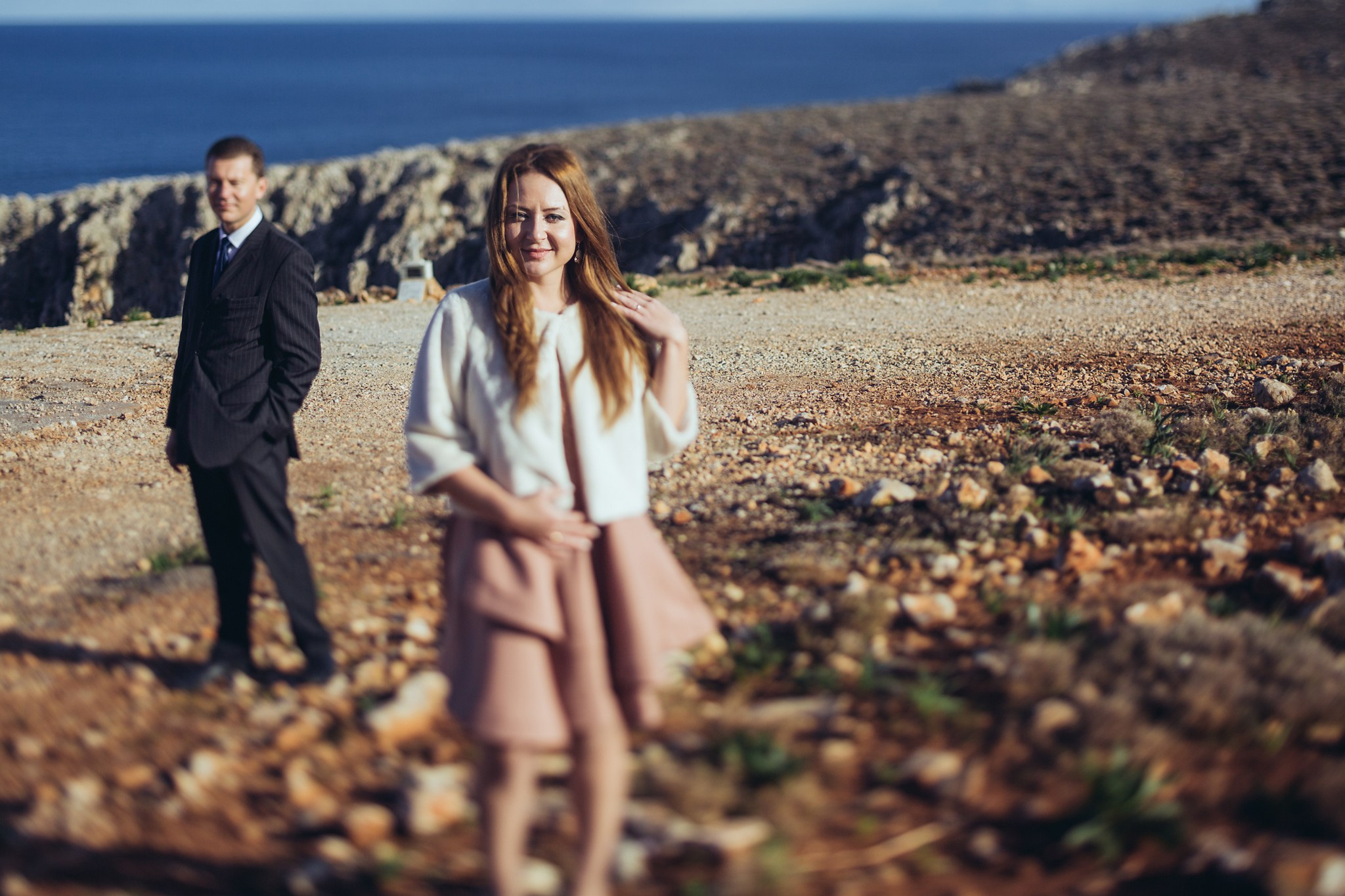 Ronalds & Svetlana, Crete. Denny Savon — Photographer in Santorini | Weddings, Love Stories & Flying Dress