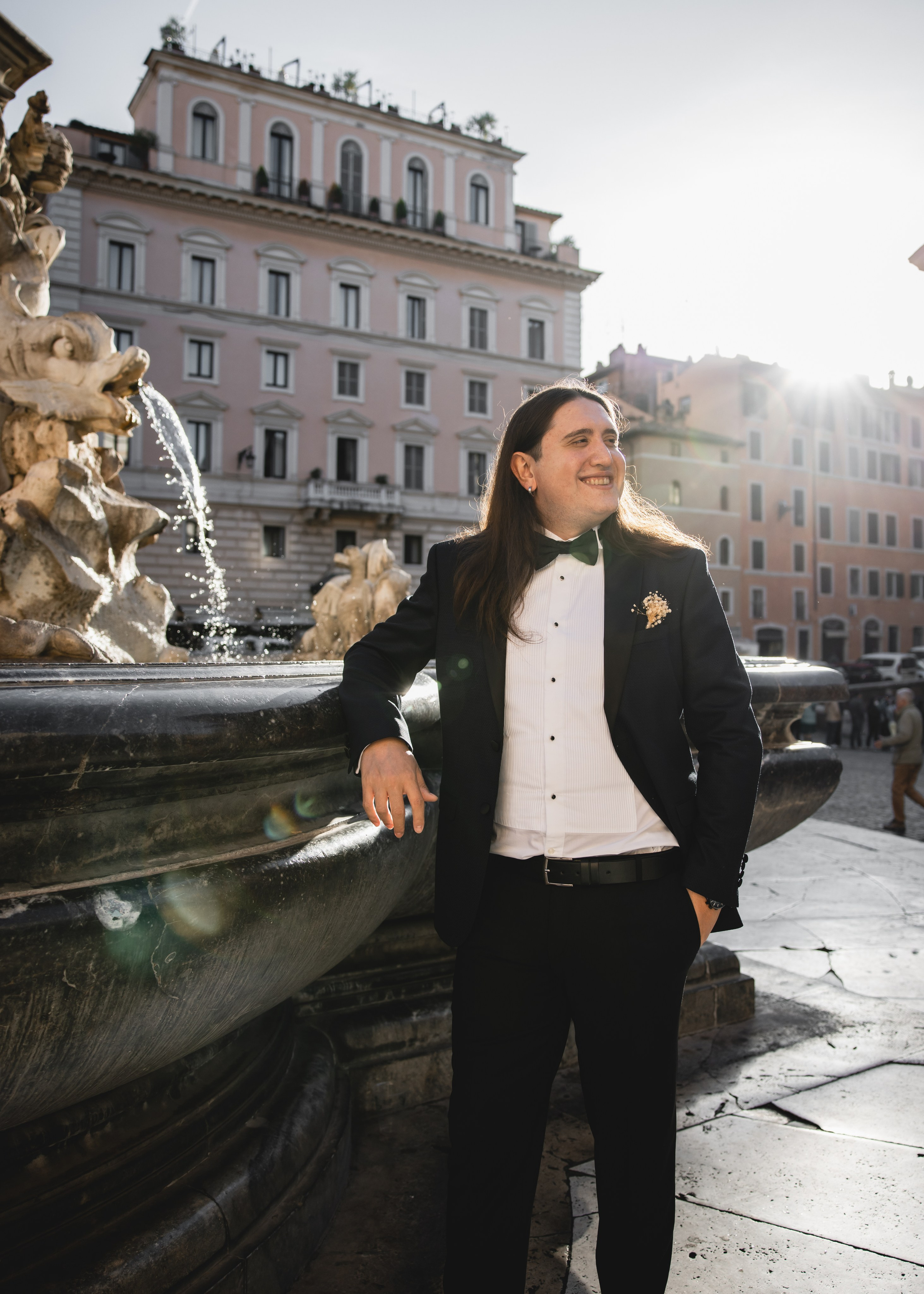 Wedding in Roma. Professional wedding photographer in Copenhagen, Denmark — Julia Byron