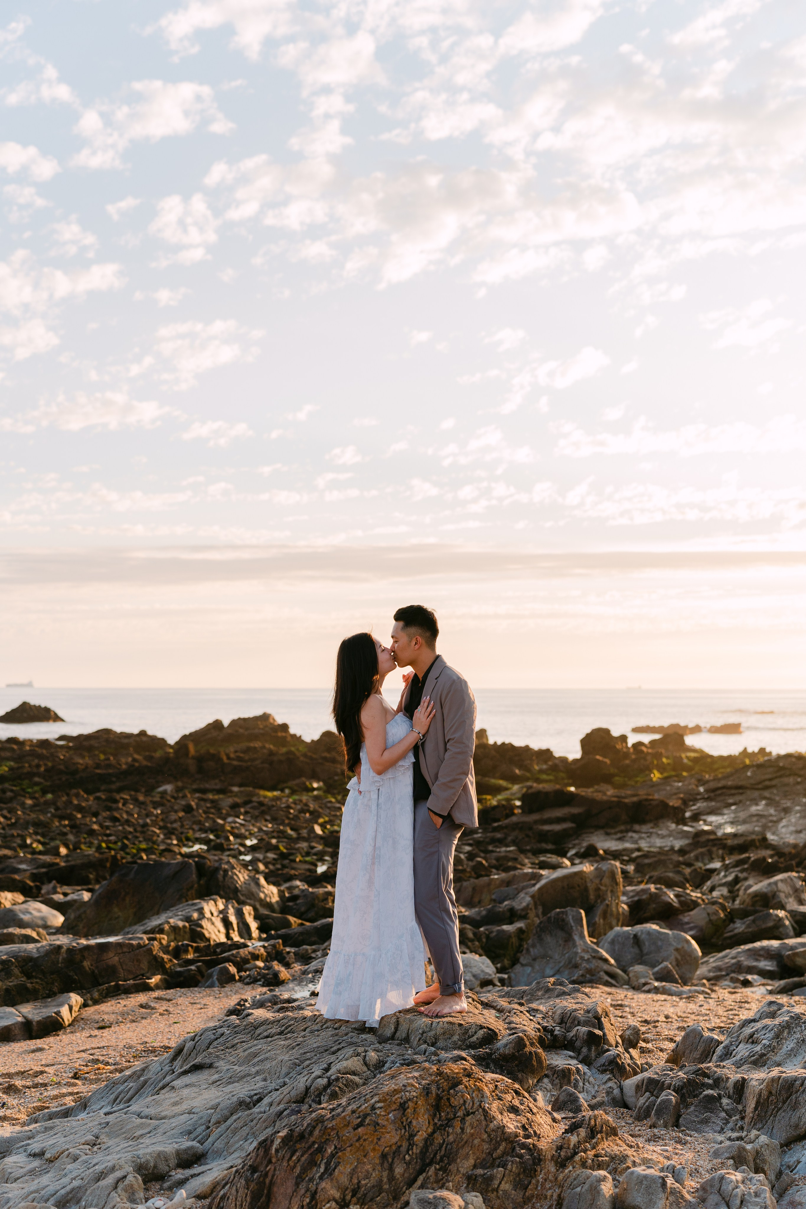 Wedding Proposal at Praia do Molhe