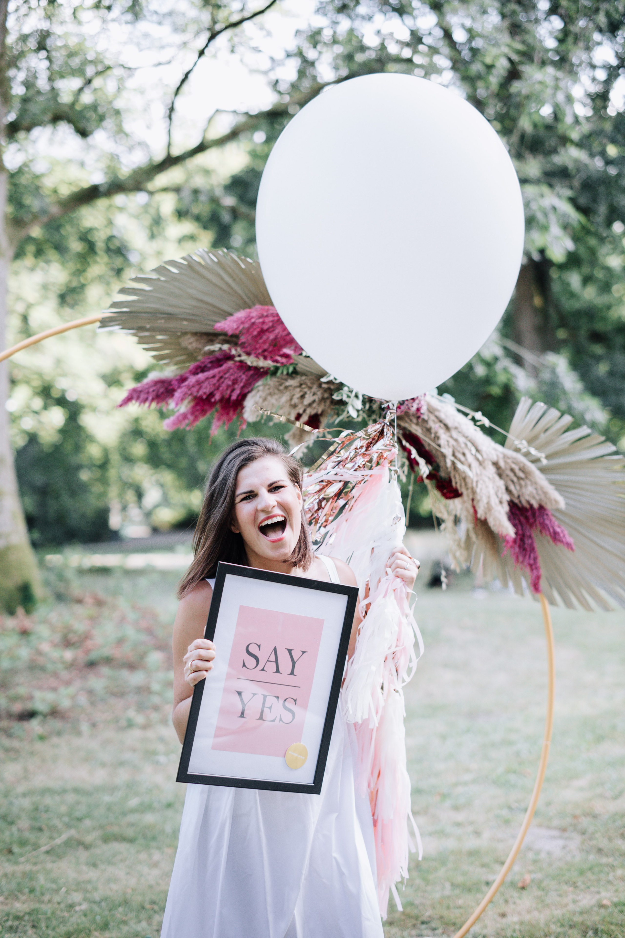 Aufbau Say Yes Deko. Home