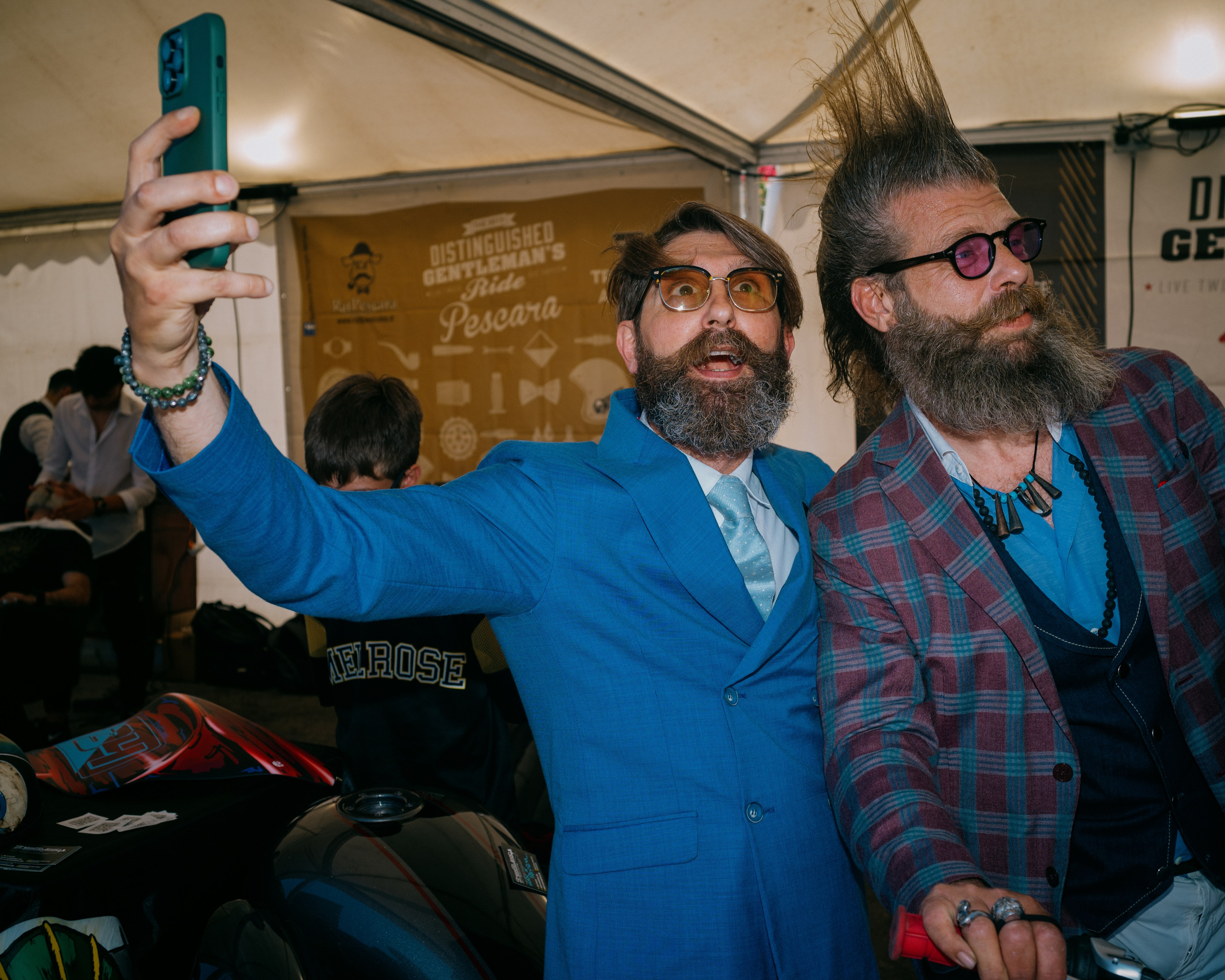 Distinguished Gentleman's Ride 2024. Photographer Iuliia Gladkikh, Italy, Abruzzo