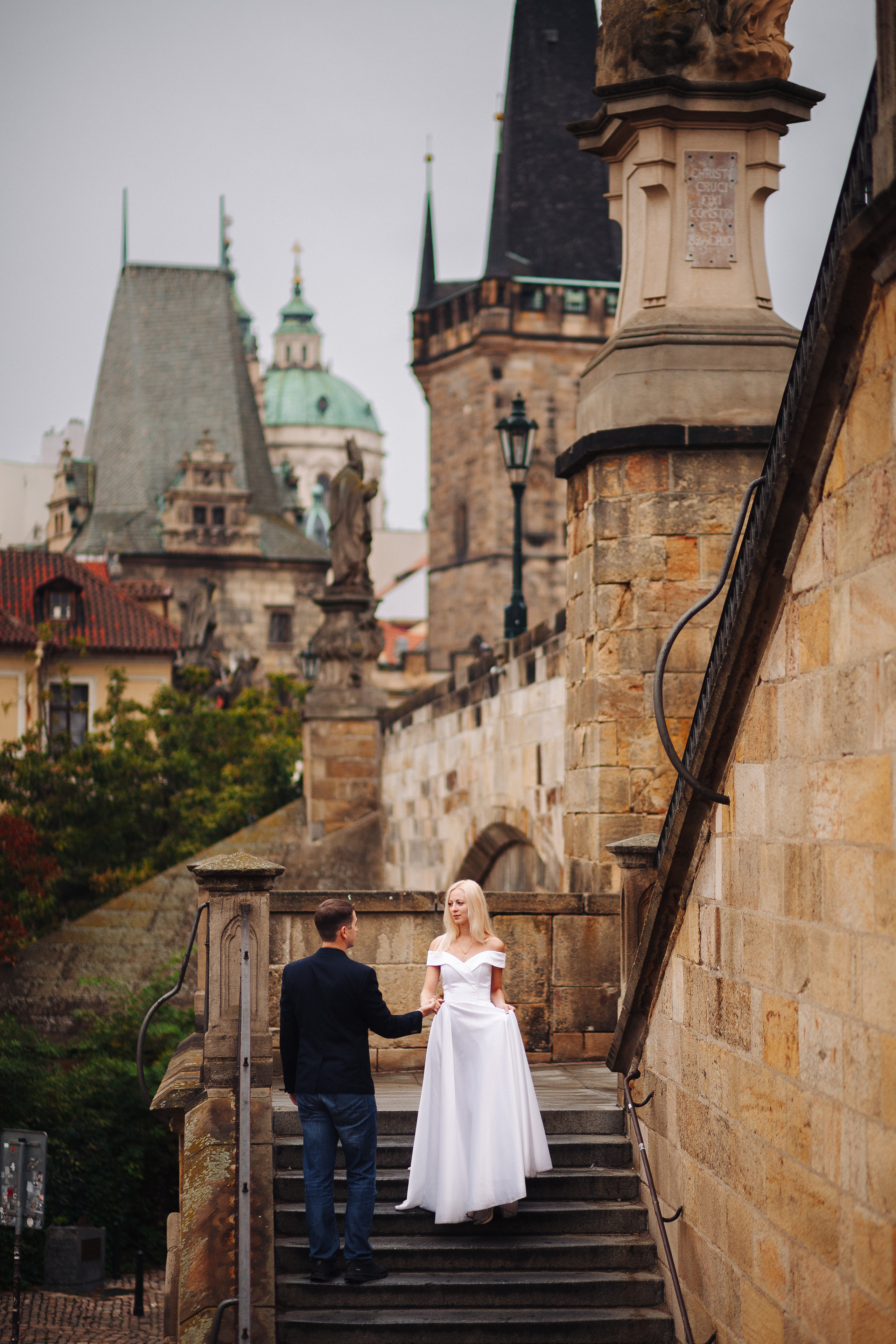 Sonya & Anton. Photographer in Prague for tourists