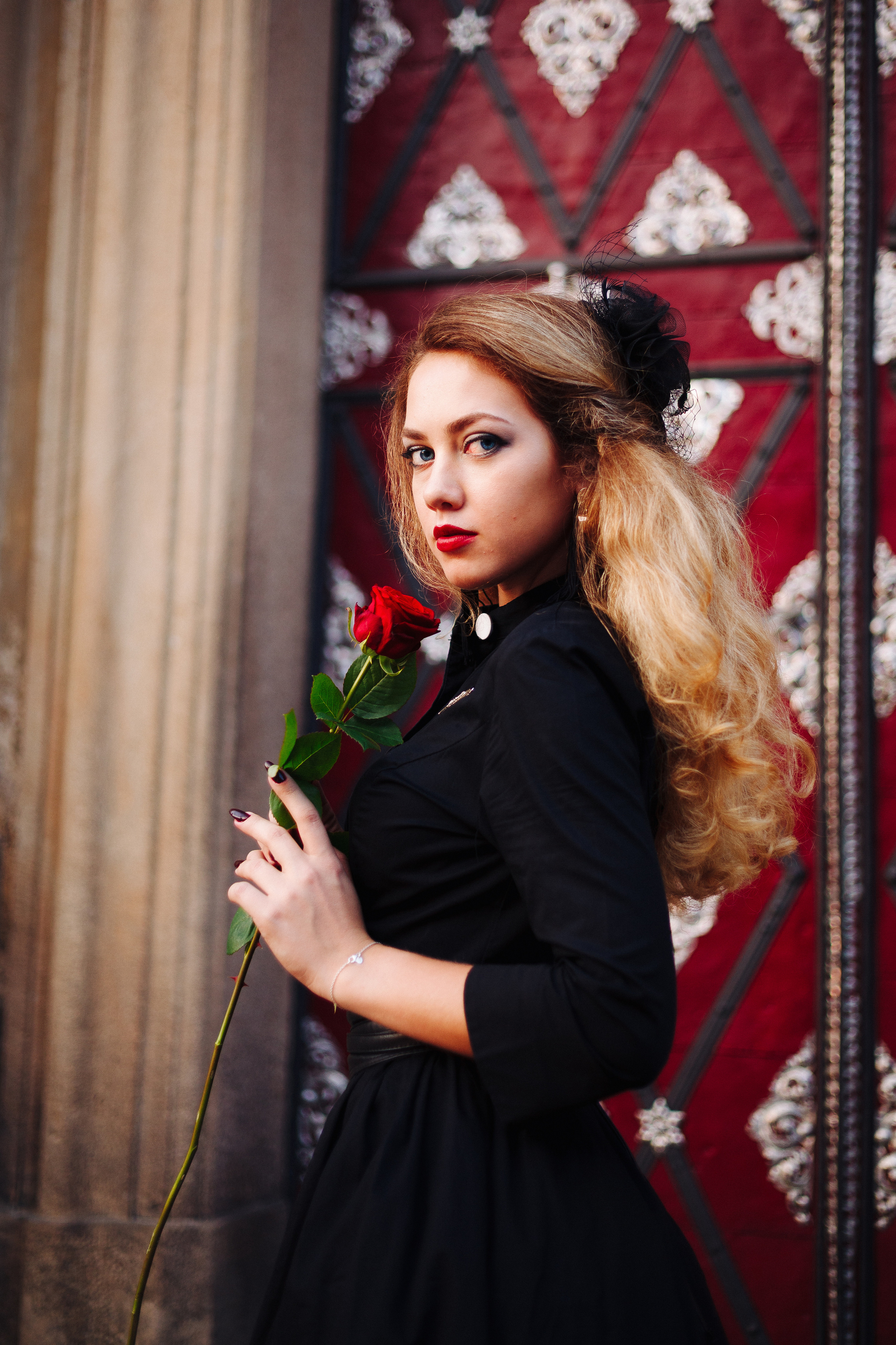 Victoria. Photographer in Prague for tourists