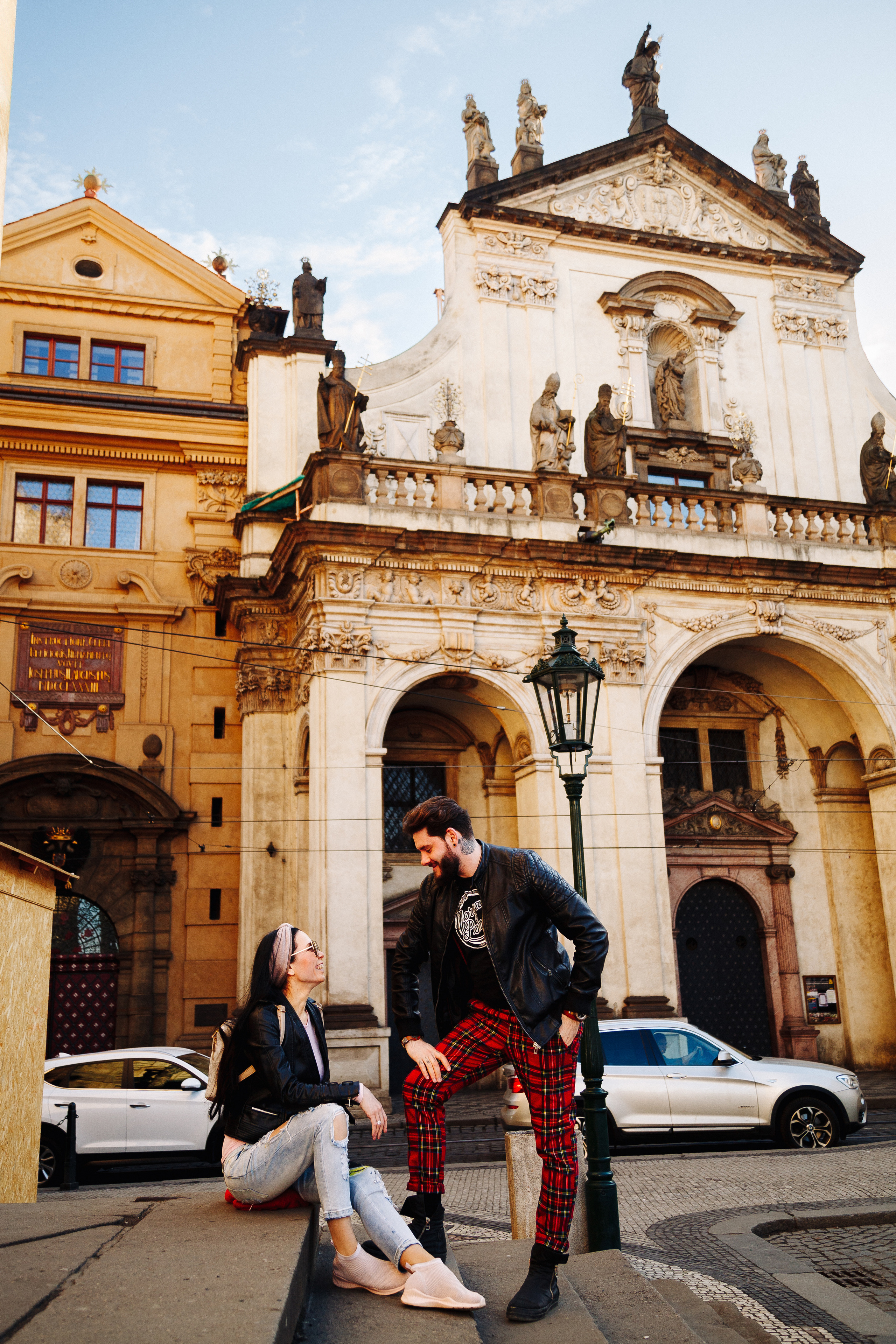 Nika, Nicol & Kolya. Photographer in Prague for tourists