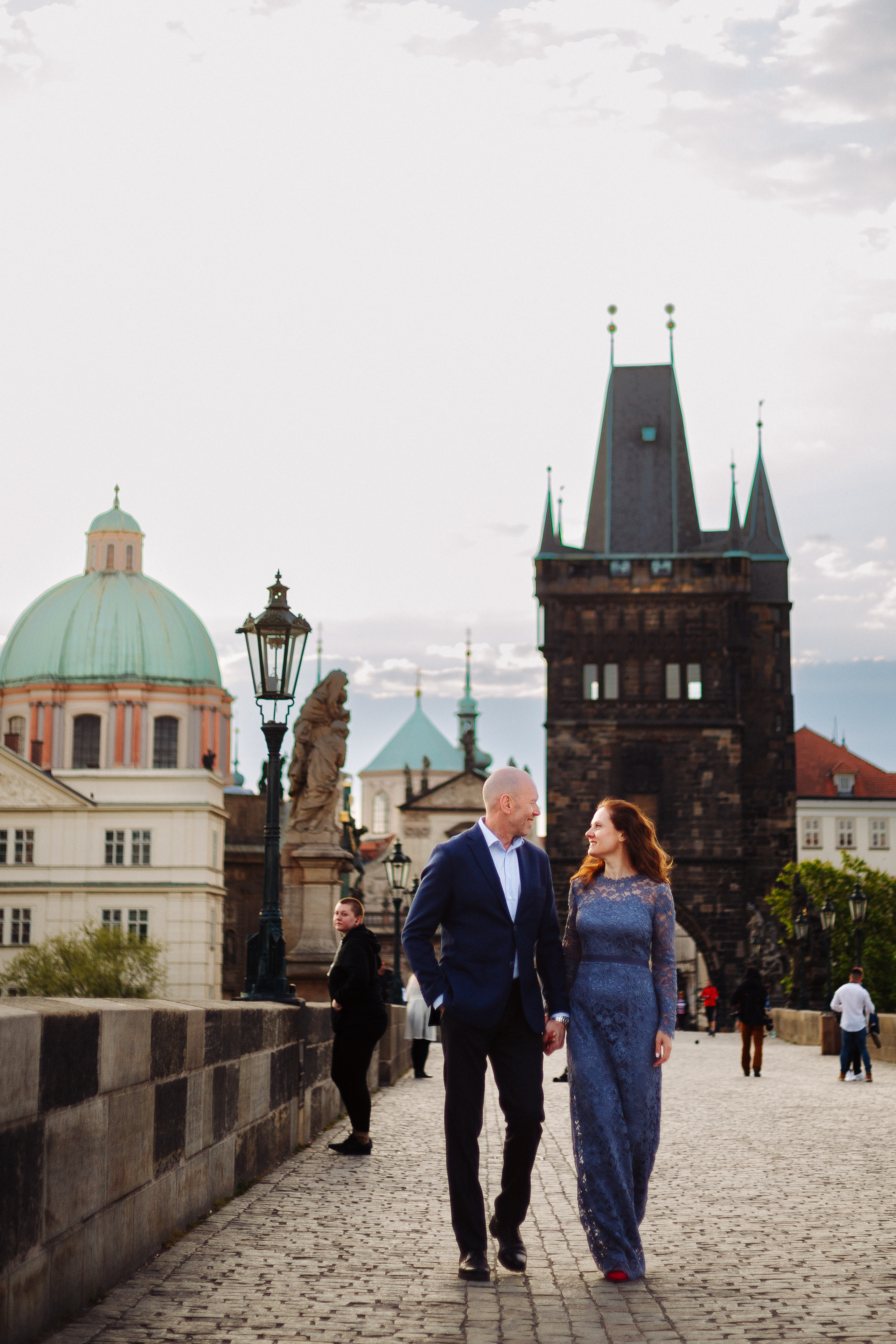 Julie & Sergio. Photographer in Prague for tourists