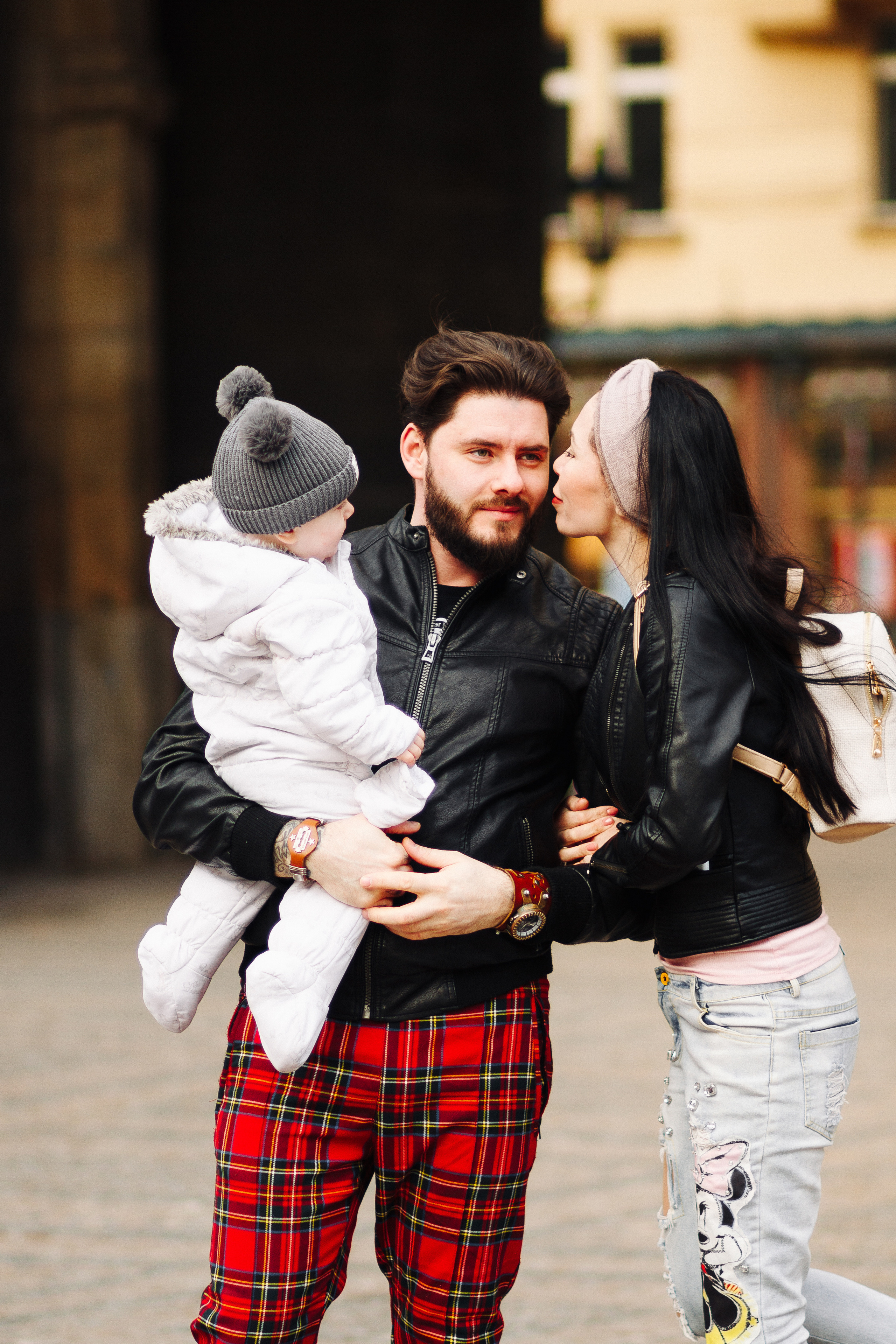 Nika, Nicol & Kolya. Photographer in Prague for tourists